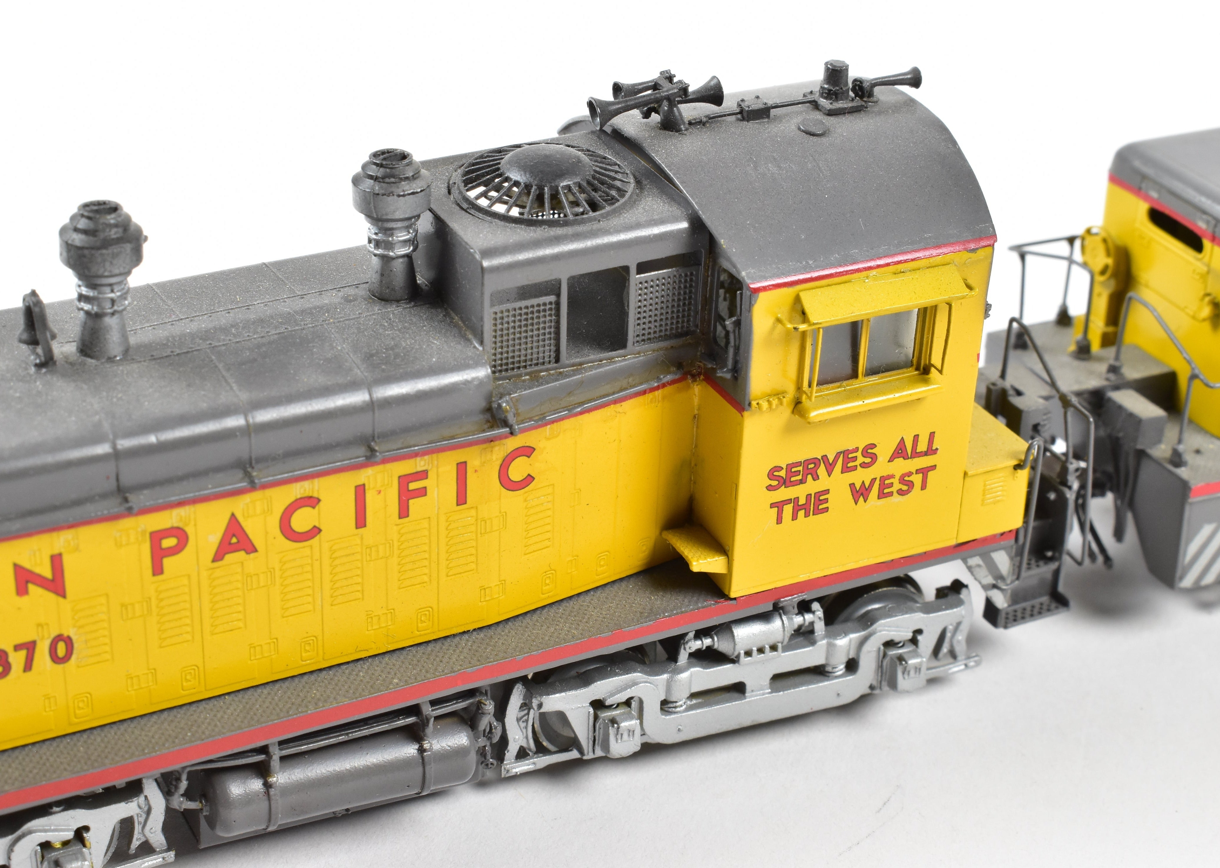 HO Scale Brass Union Pacific TR - 5 Cow/Calf Set Model by Overland Models, Inc. (OMI) for Cajon Pass Helper