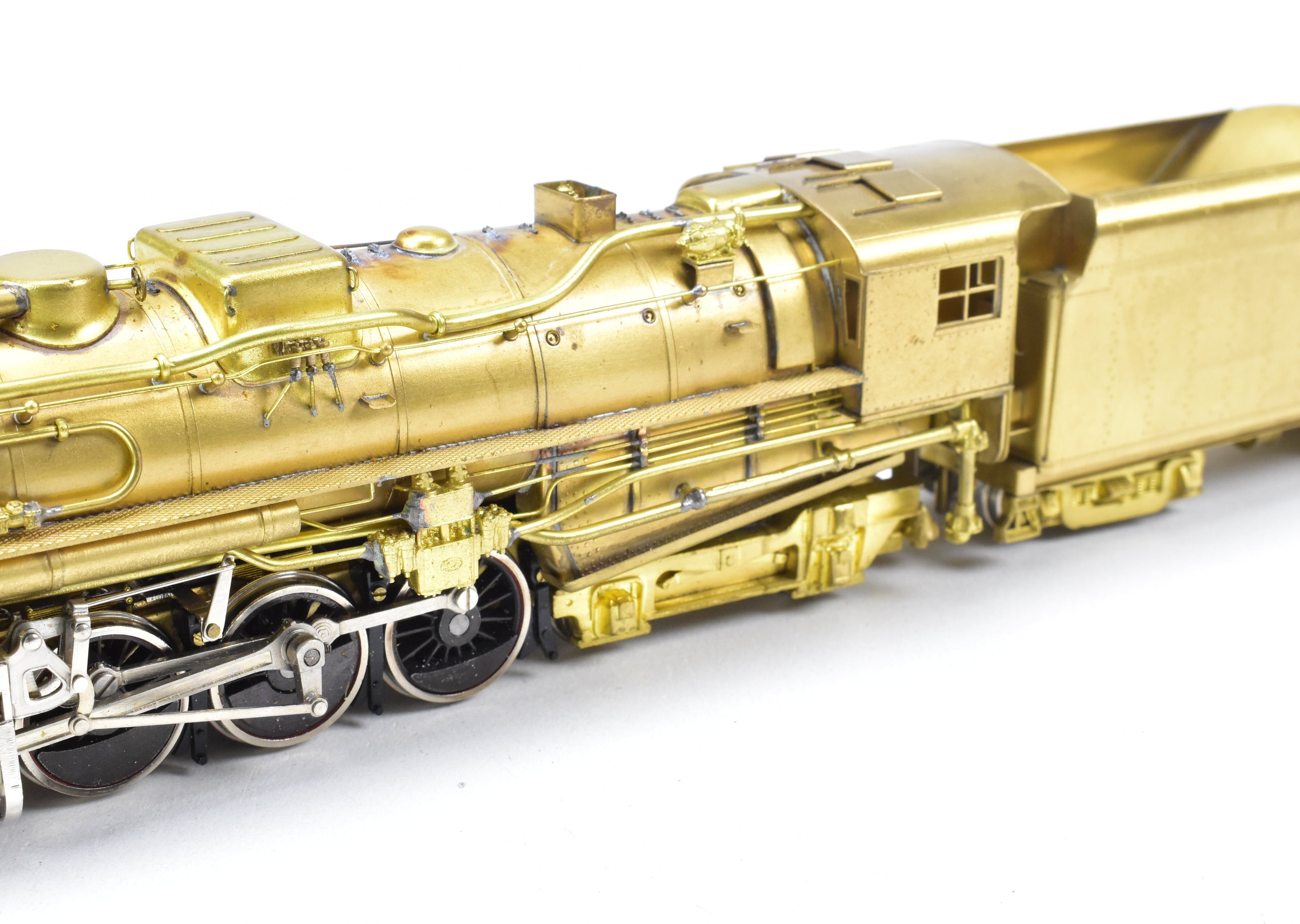 HO Scale Brass NPP Nickel - Plated Boston & Albany Class A - 1b 2 - 8 - 4 with Added Details