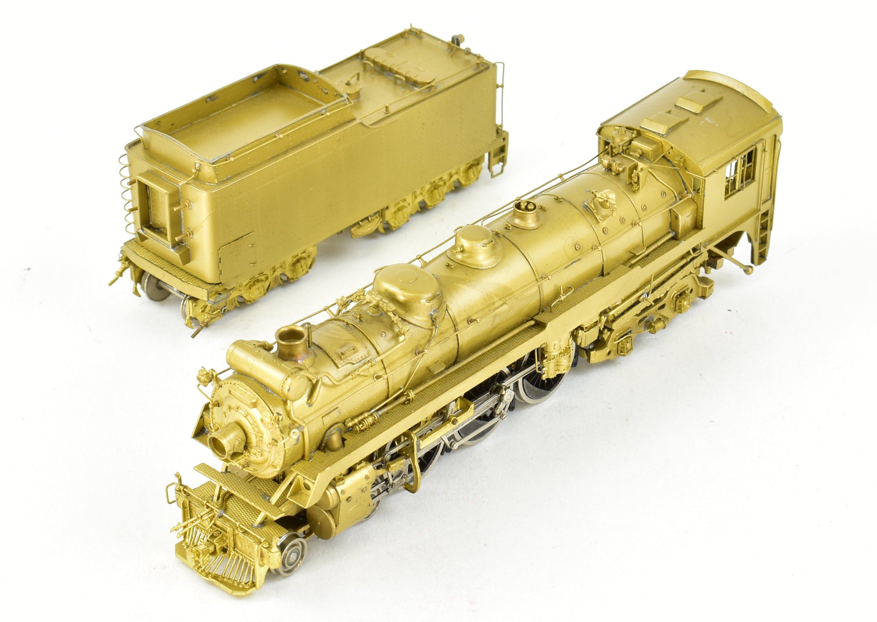 HO Scale Brass Model Train - Van Hobbies CPR Canadian Pacific Railway H - 1 - a.b. 4 - 6 - 4 Hudson Locomotive Replica