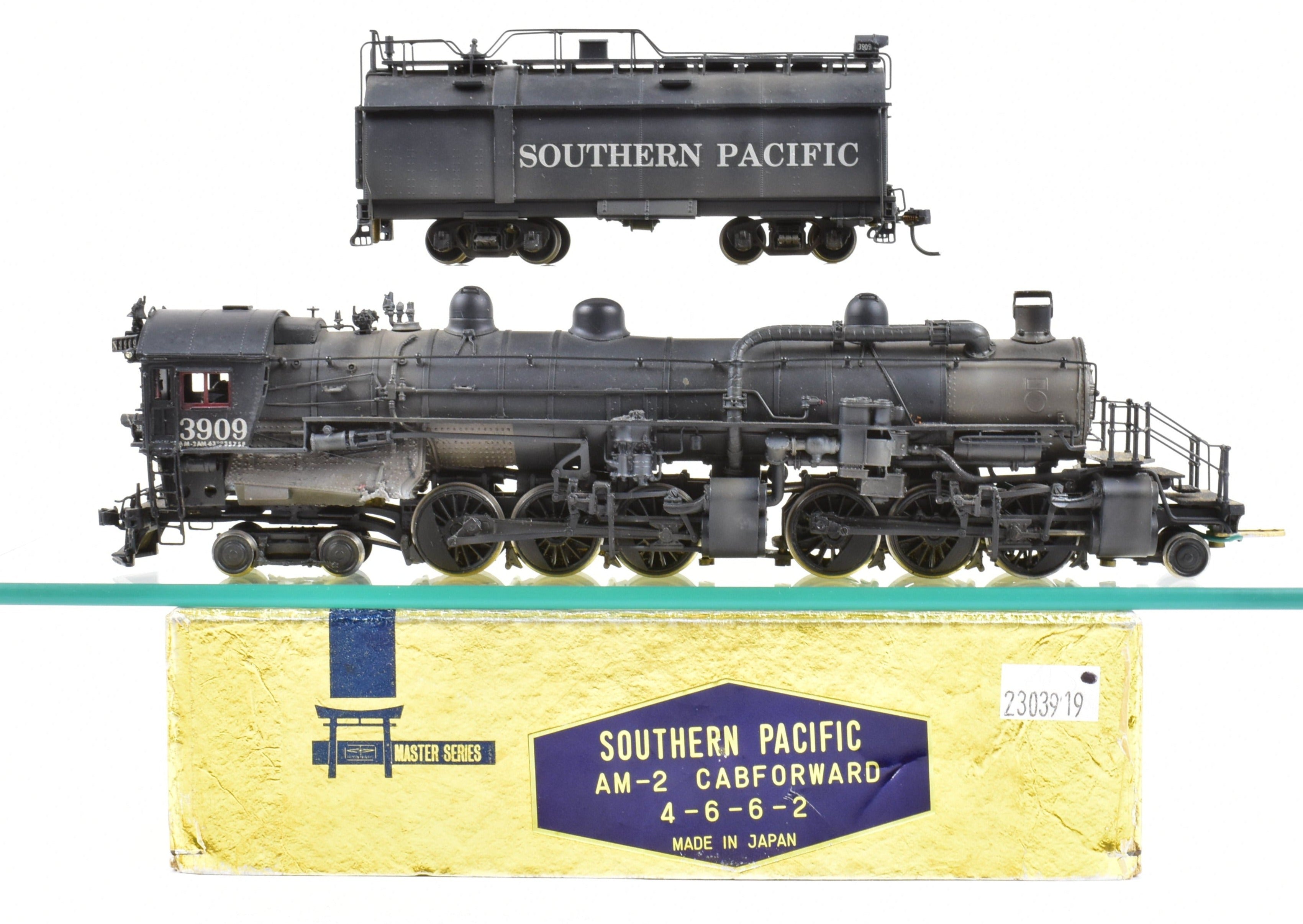Custom Painted HO Brass Balboa Southern Pacific AM - 2 4 - 6 - 6 - 2 Cab Forward Master Series