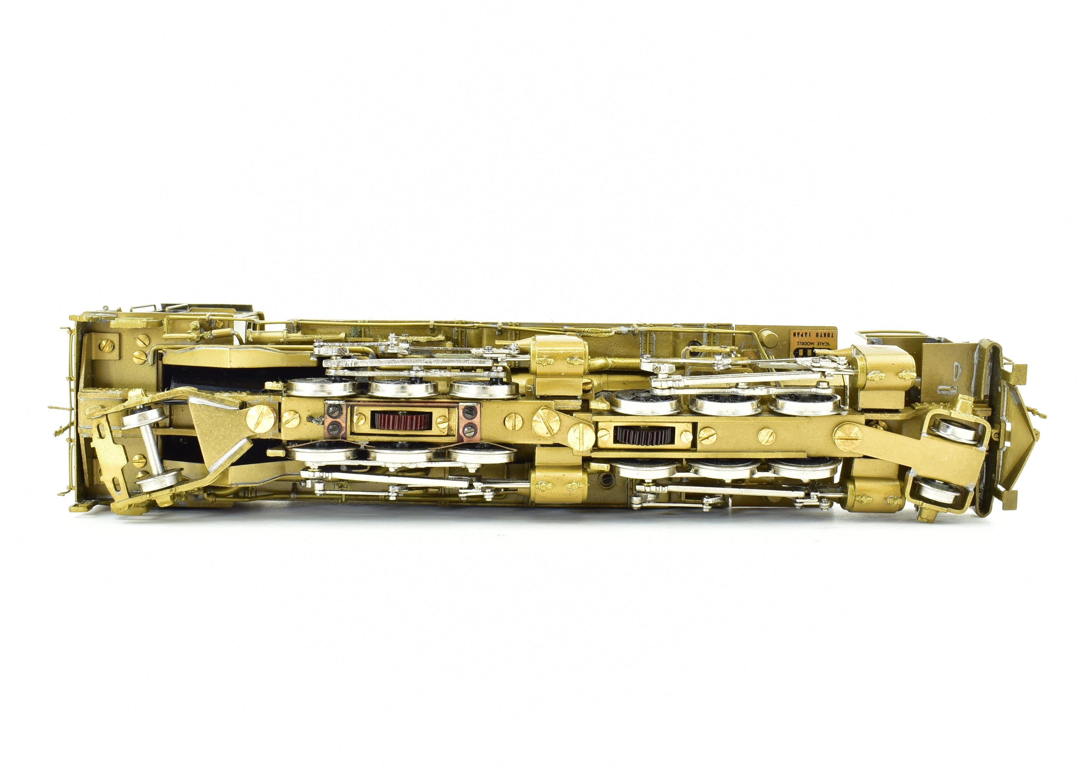 HOn3 Scale Brass Pacific Fast Mail (PFM) Model Train - United Uintah Railway 2-6-6-2T Configuration with High - Quality New Gears