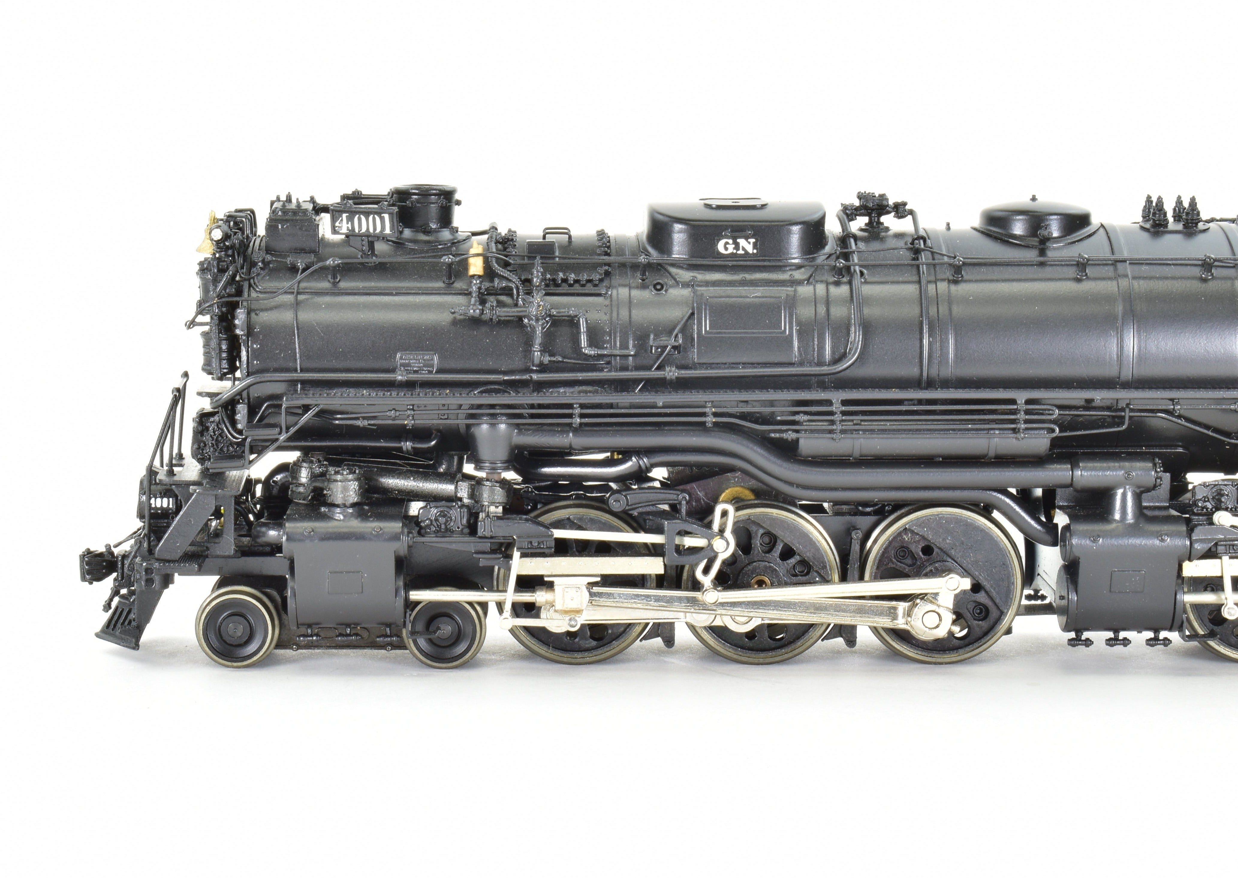 HO Scale Brass Model Train - PFM Tenshodo Great Northern Class Z - 6 4 - 6 - 6 - 4 Steam Locomotive with PFM Sound from 1995 Run