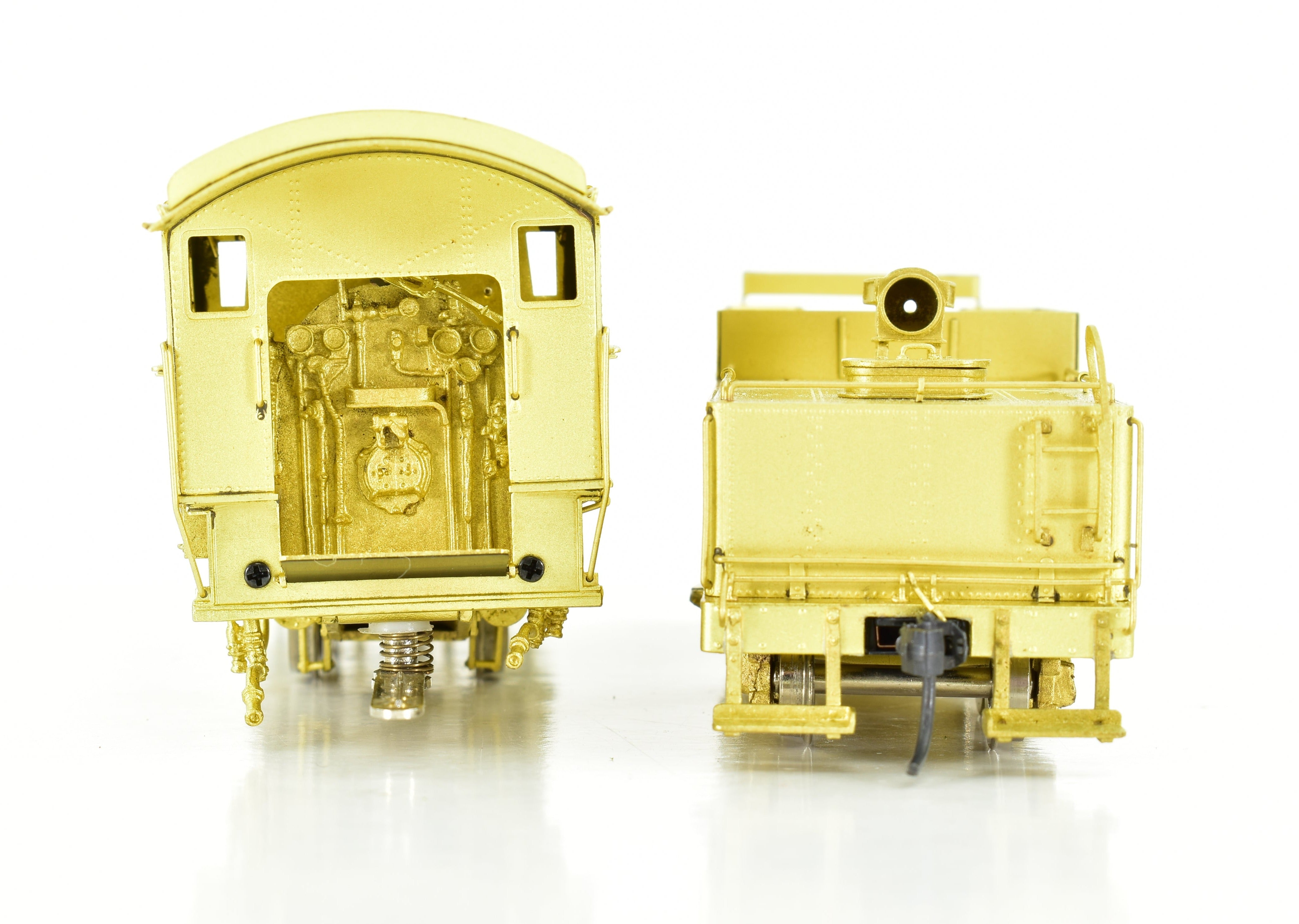 HO Scale Brass Model Train - Oriental Limited CB&Q - Burlington Route G - 8 0 - 6 - 0 Cross Compound Air Pump Replica