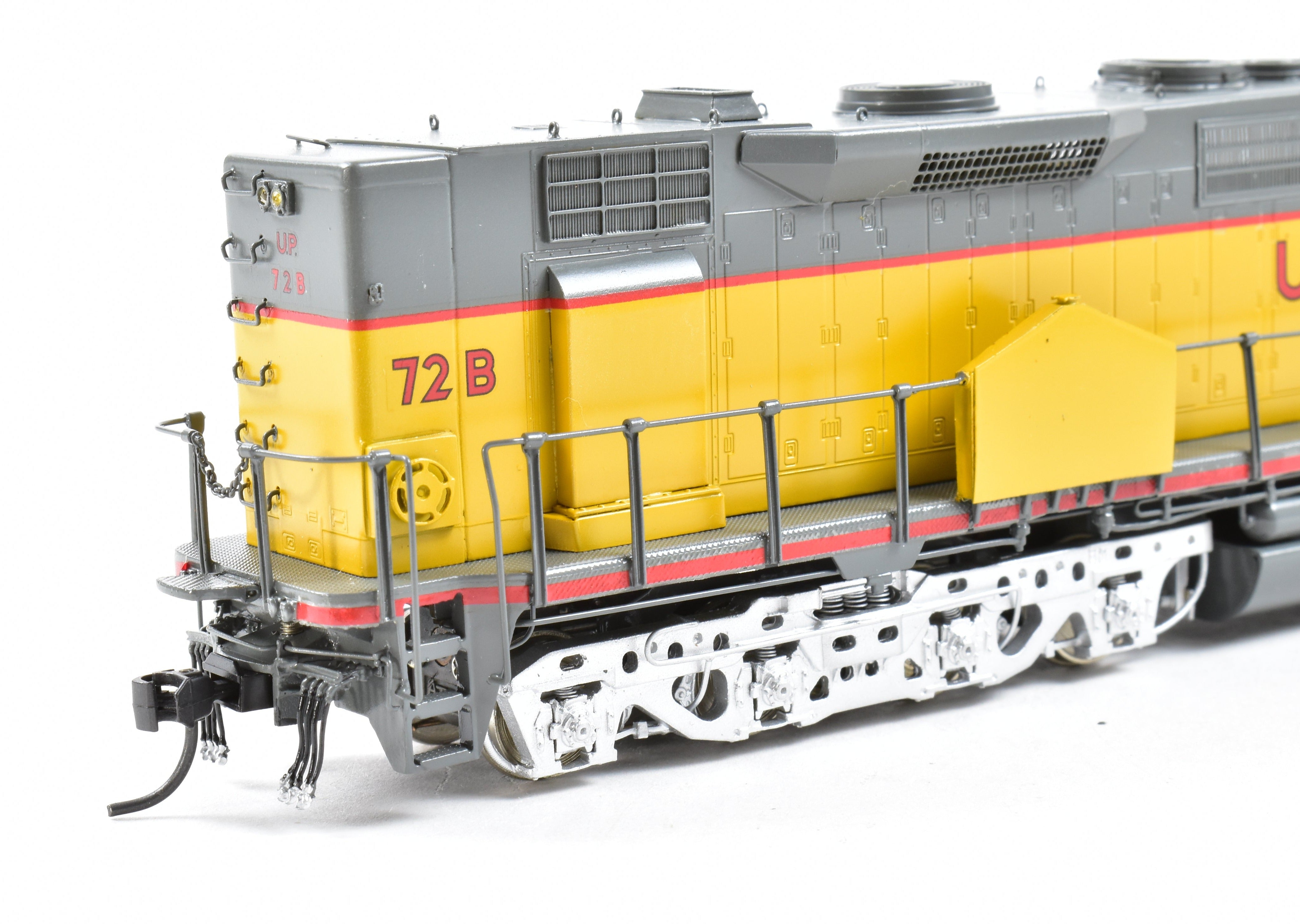 HO Scale Brass Locomotive - Overland Models, Inc. (OMI) Union Pacific (UP) Modernized DD35 B with Sand Boxes and Factory - Equivalent Custom Painting