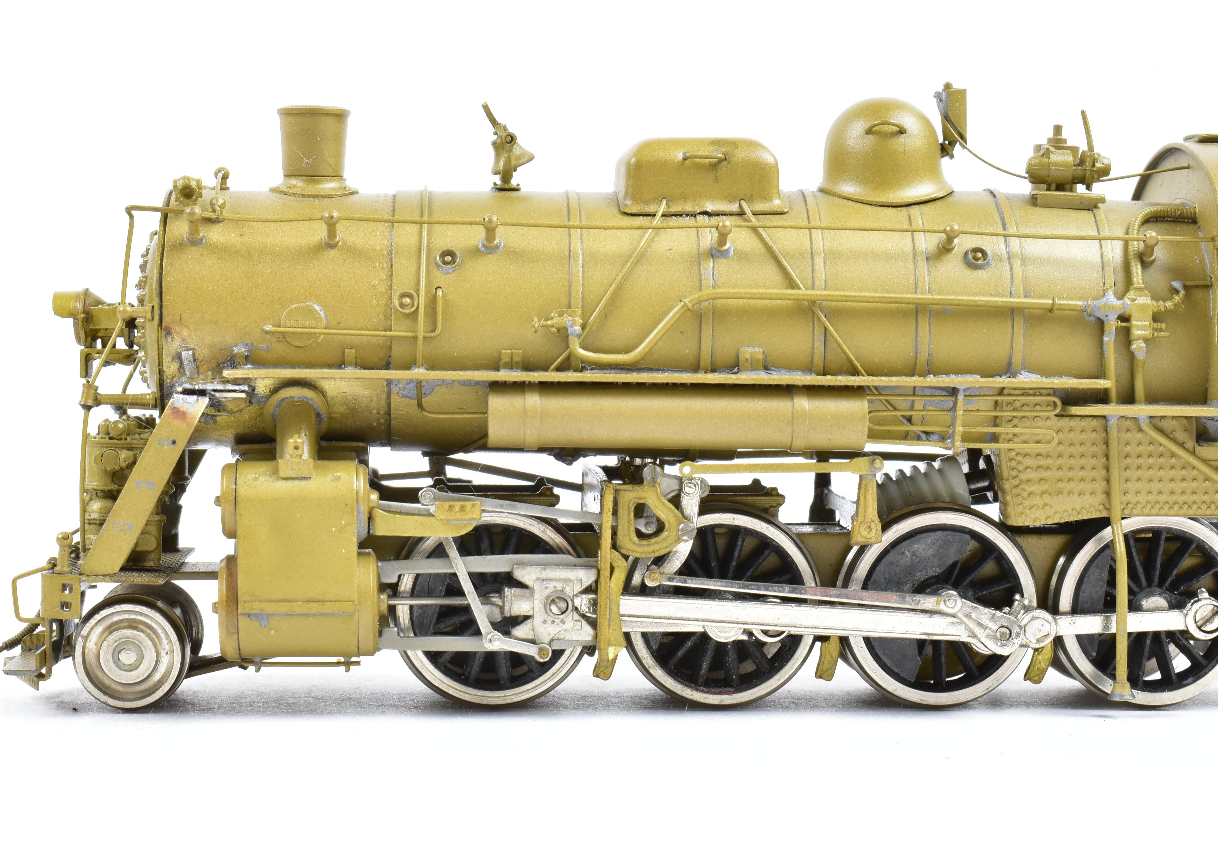 HO Scale Brass Hallmark Models Illinois Central 2-8-0 Steam Locomotive Model