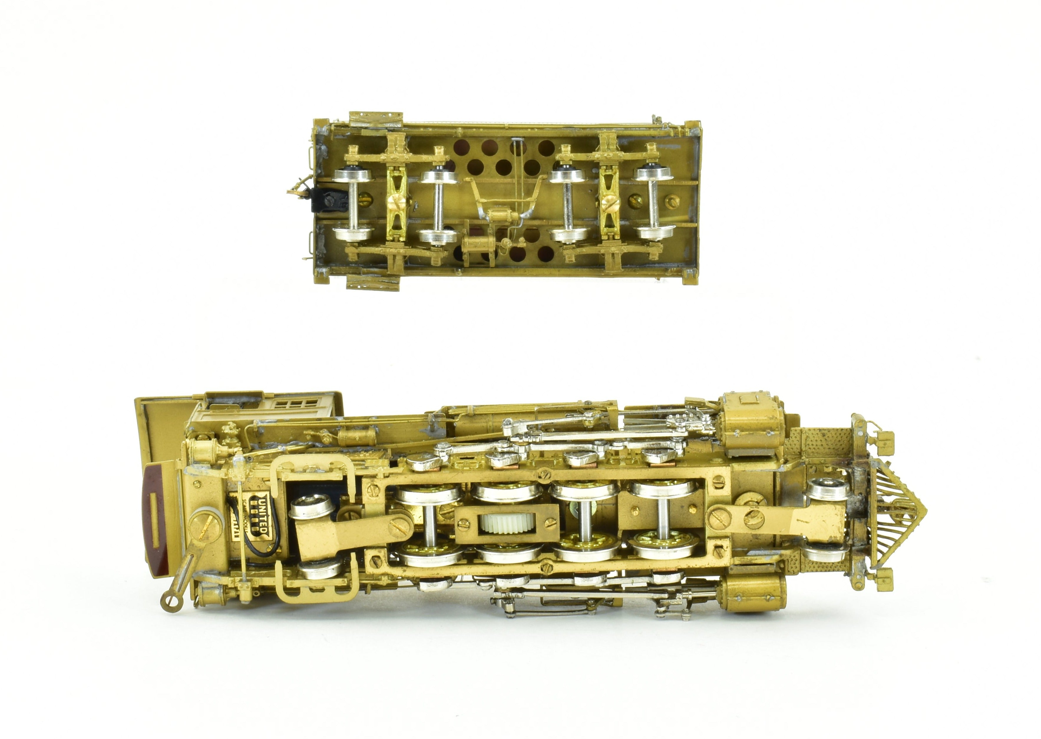 HOn3 High - Quality Brass PFM United D&RGW Denver & Rio Grande Western K - 27 2 - 8 - 2 Hi - Grade Model