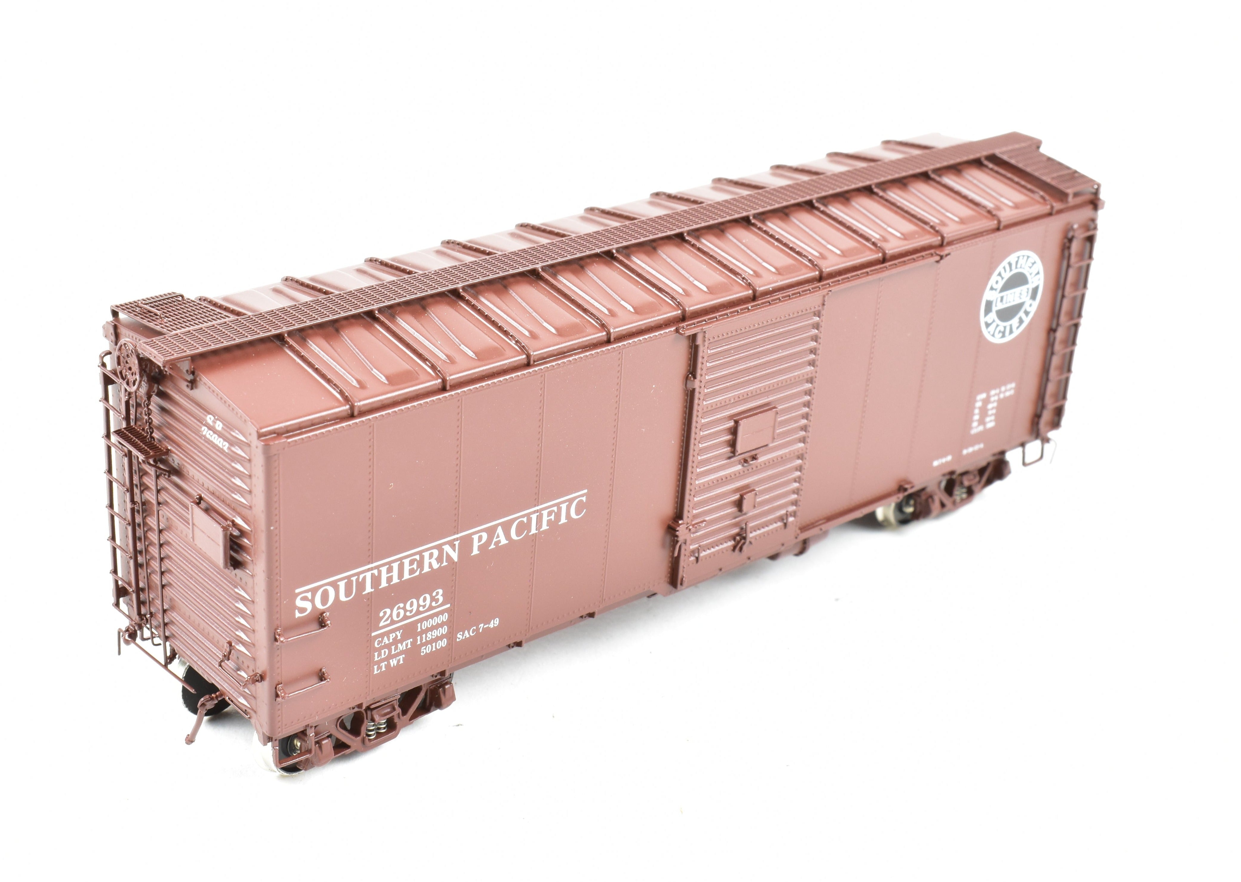 2001 HO Brass Southern Pacific Class B - 50 - 12 - A Box Car Model No. 26993