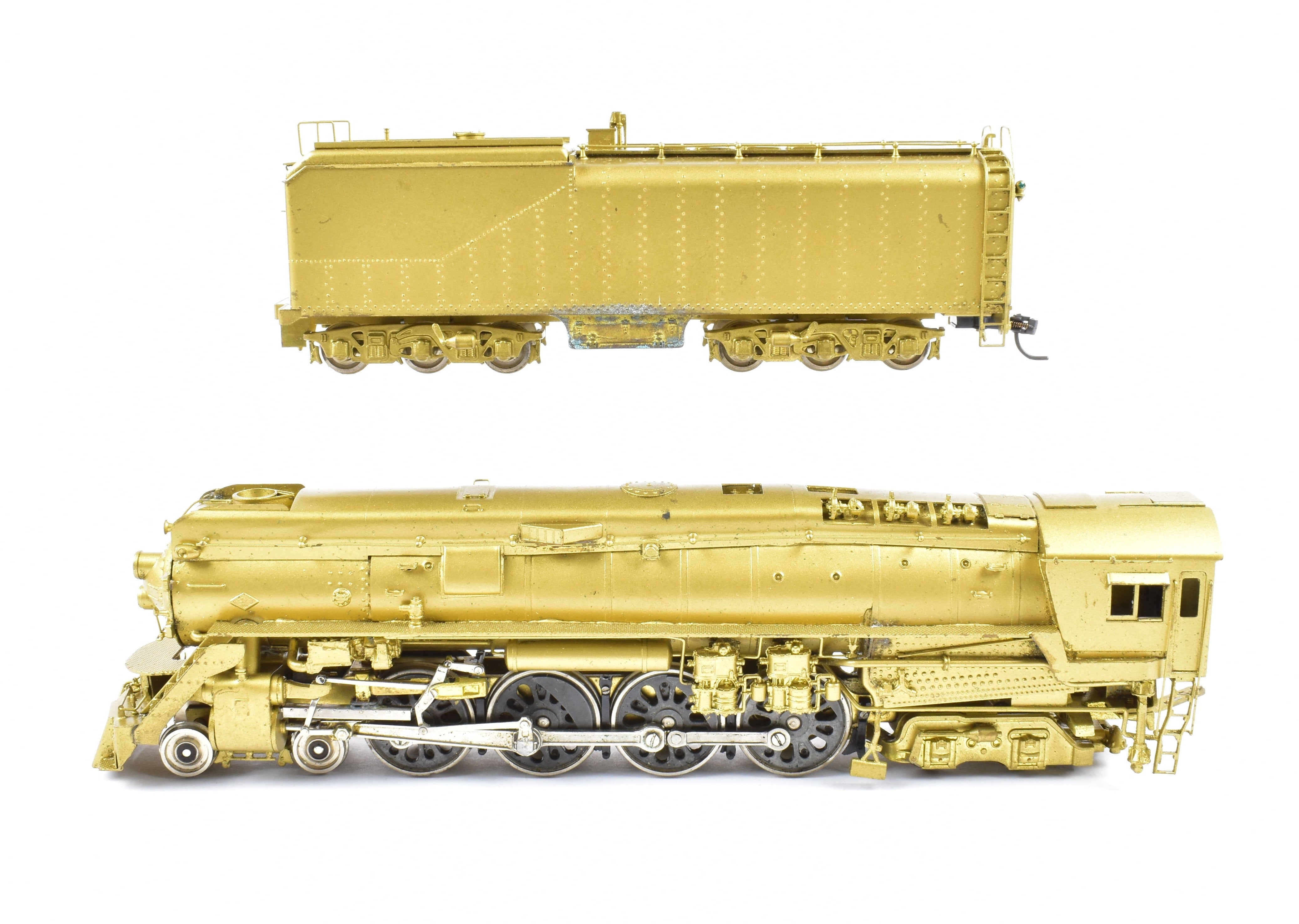 HO Scale Brass Balboa Model Train - Southern Pacific GS - 4 4 - 8 - 4 Locomotive with Detachable Skirts