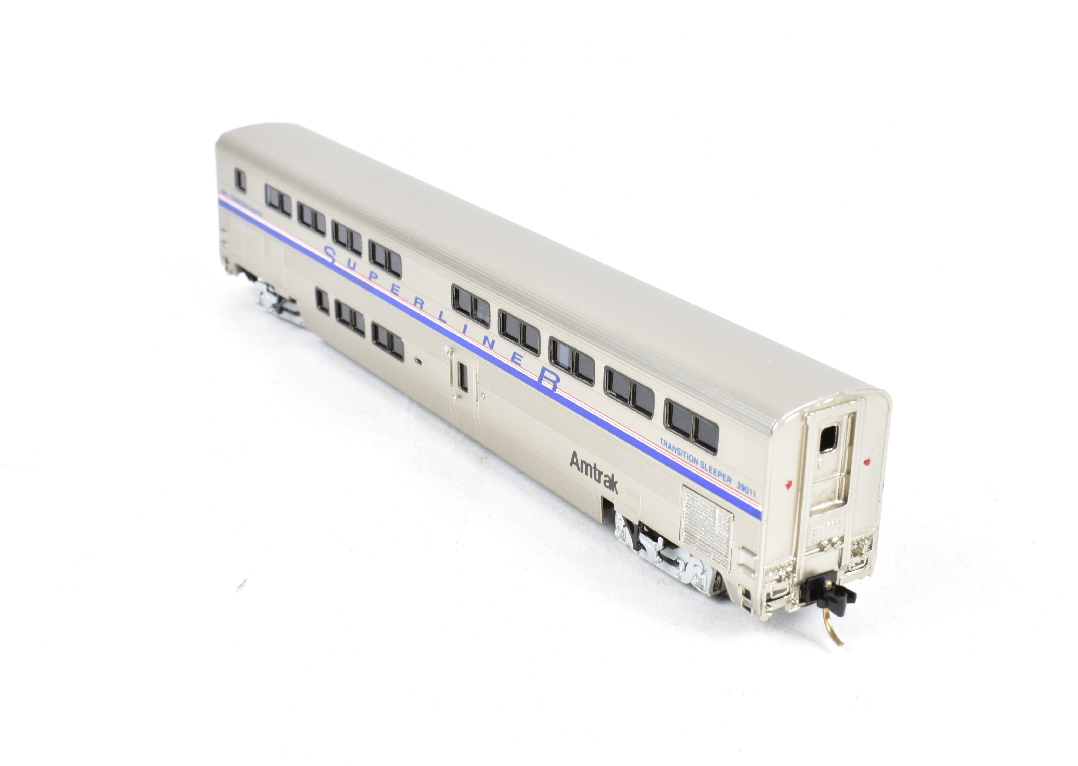 N Scale Brass Amtrak Transition Superliner Sleeper FP 39011 by OMI