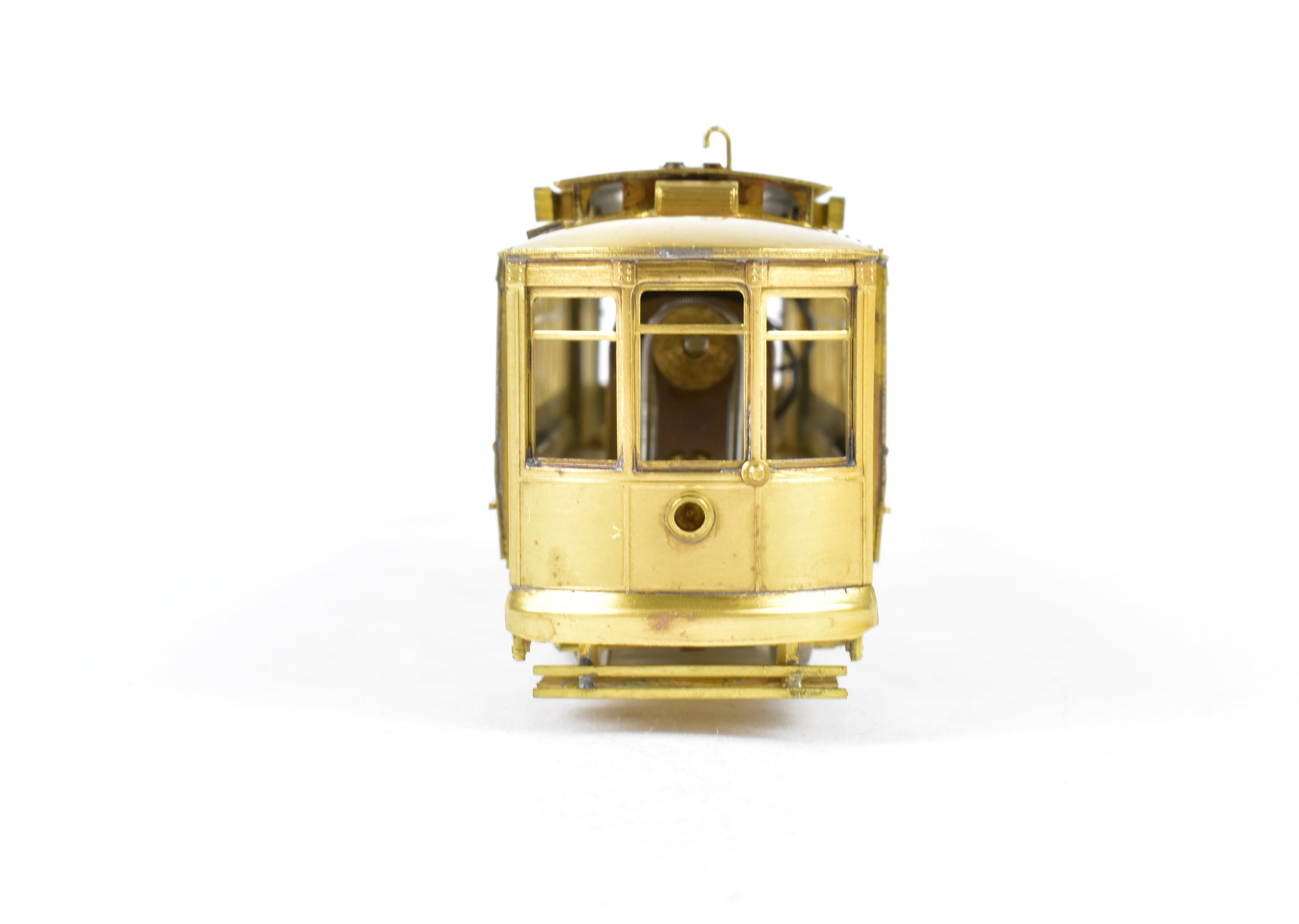 HO Scale Brass Model Train - Fairfield Models CSL Chicago Surface Lines Big Brill Single - Ended Car