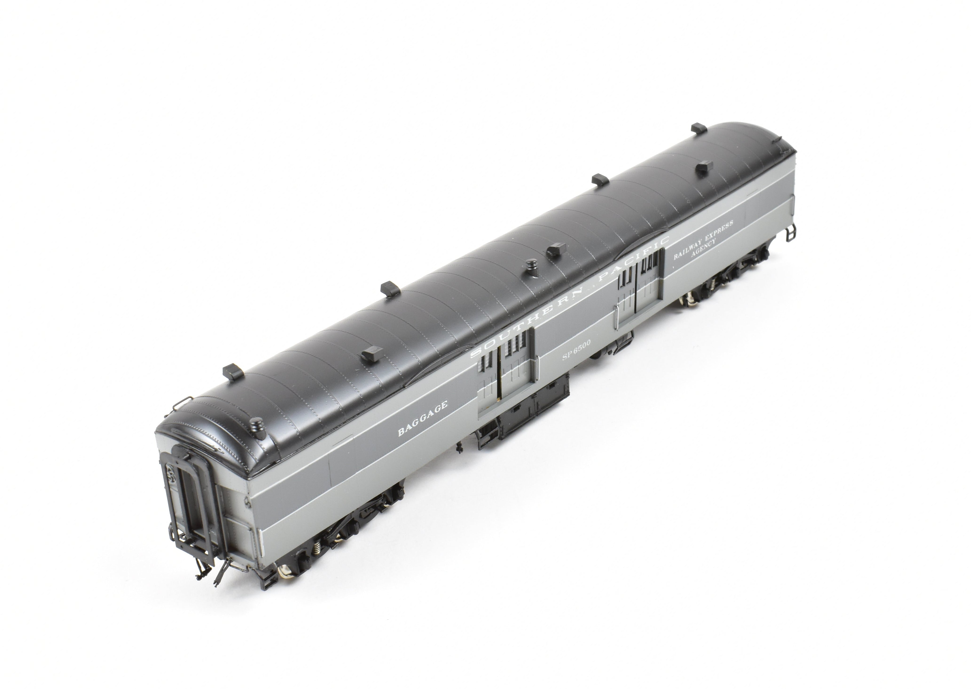 HO Scale Brass Model Train - Precision Scale Co. SP Southern Pacific Harriman Baggage/Auto Car 70 - BA - 5 FP No. 6500 for Model Train Enthusiasts