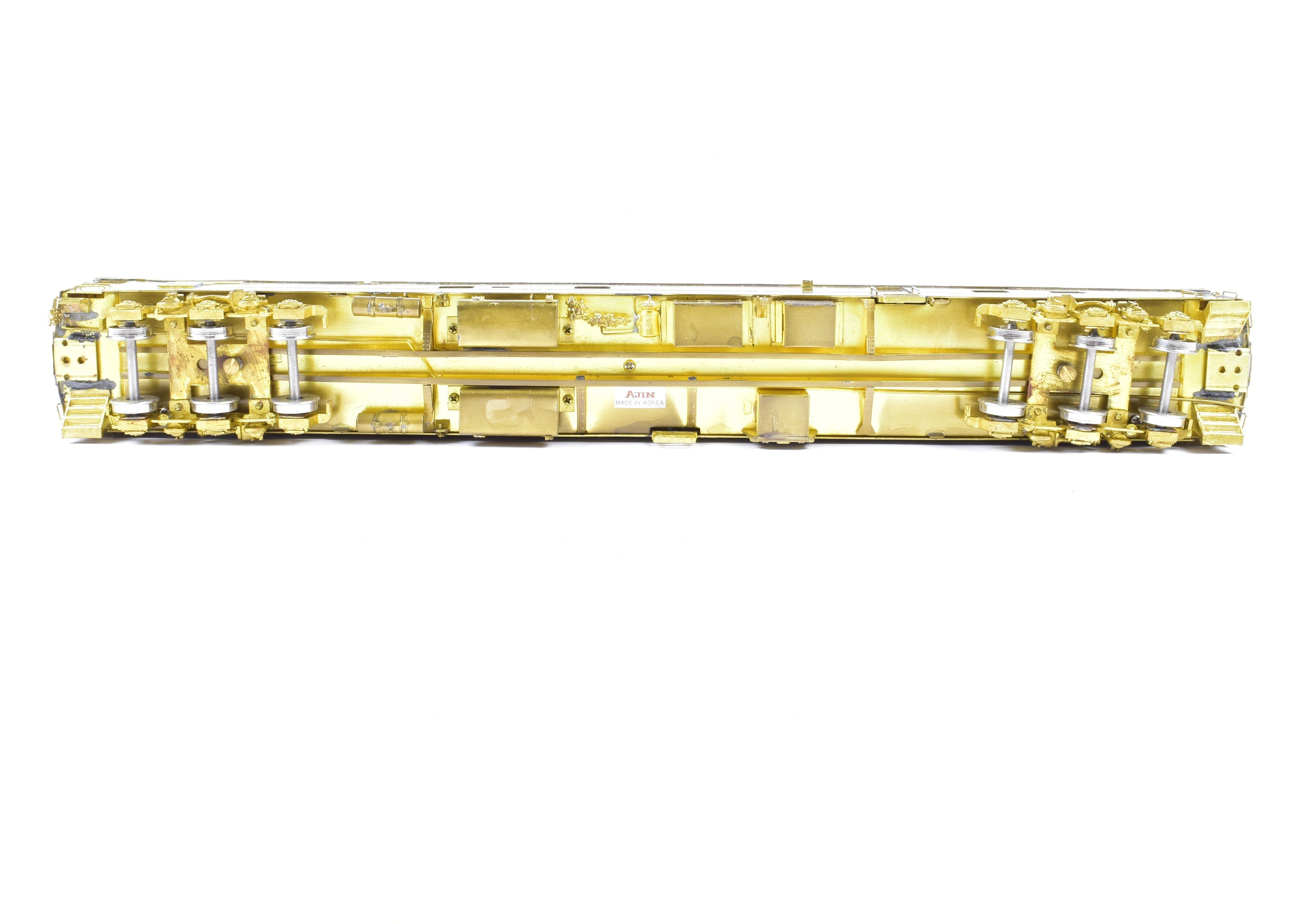 HO Scale Brass Dynamometer Car Model - Overland Models, Inc. Union Pacific #210 in Modernized Configuration