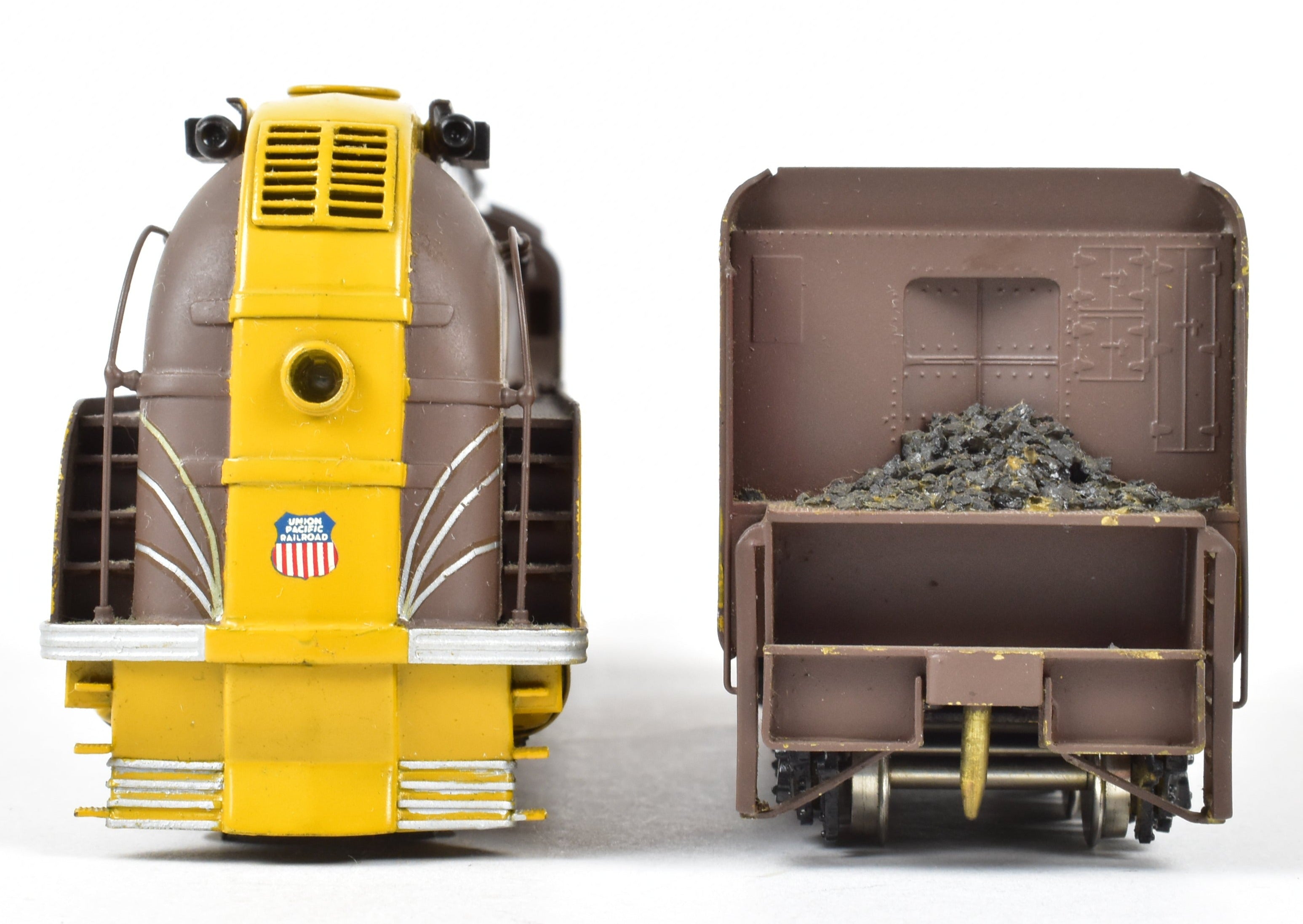 HO Scale Brass Balboa Union Pacific 4-8-2 Steam Locomotive Model #7002 Forty - Niner Master Series with Custom Paint Job
