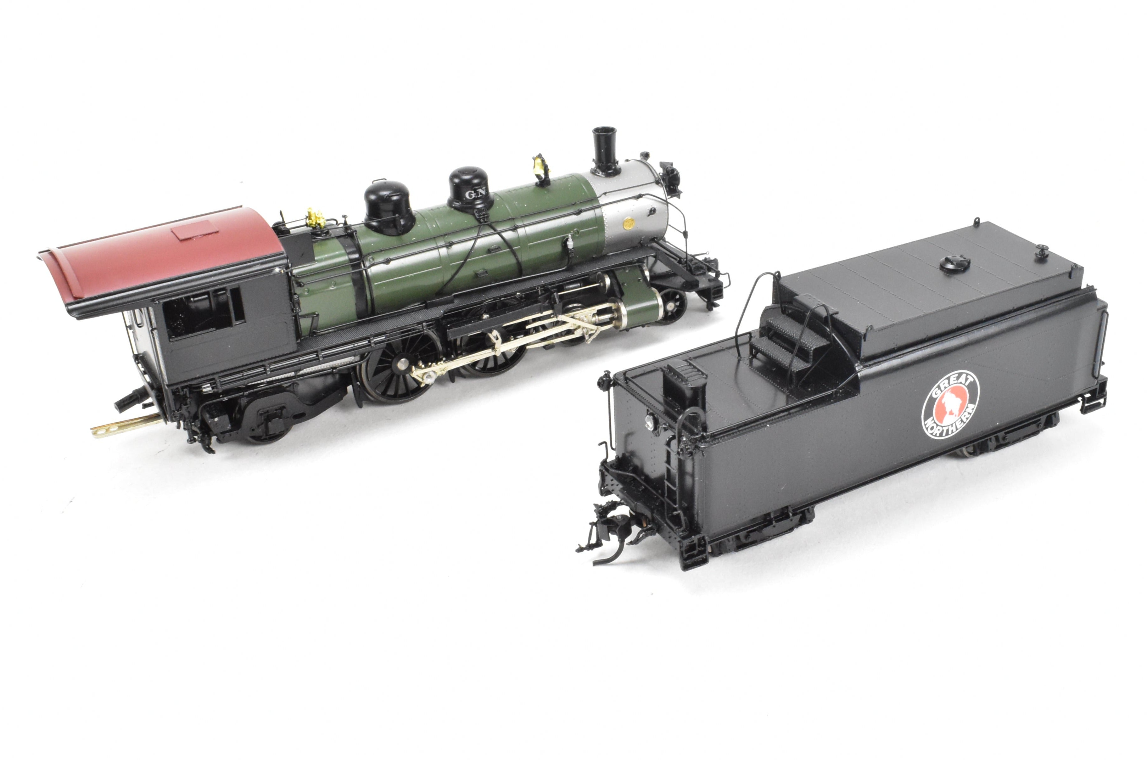 HO Scale Brass Great Northern Class K - 1 4 - 4 - 2 Factory - Painted Coasting Drive Model