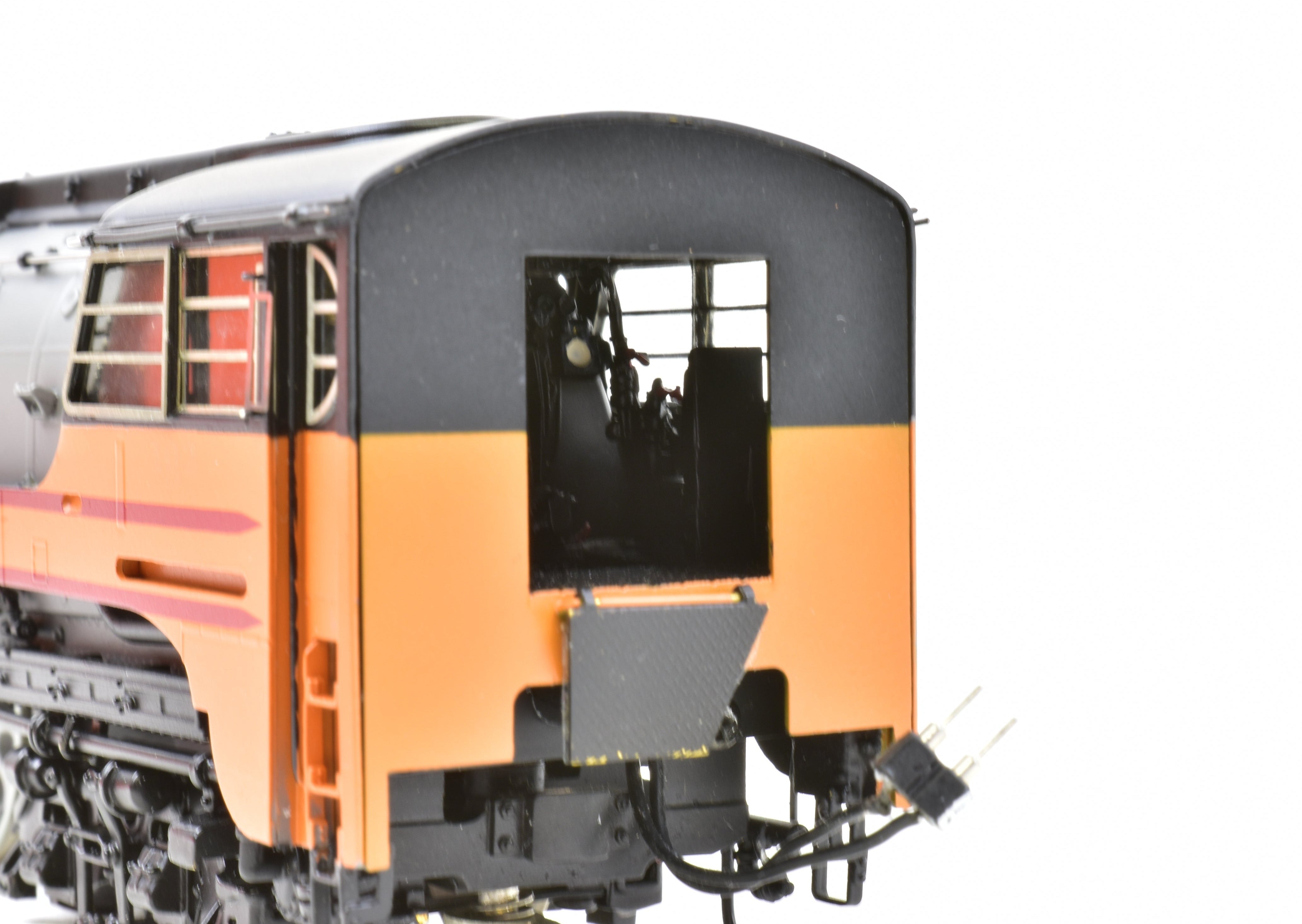 HO Scale Brass Precision Scale Co. Model Train - Milwaukee Road 4-6-4 F-7 Hudson Steam Locomotive As Built #102
