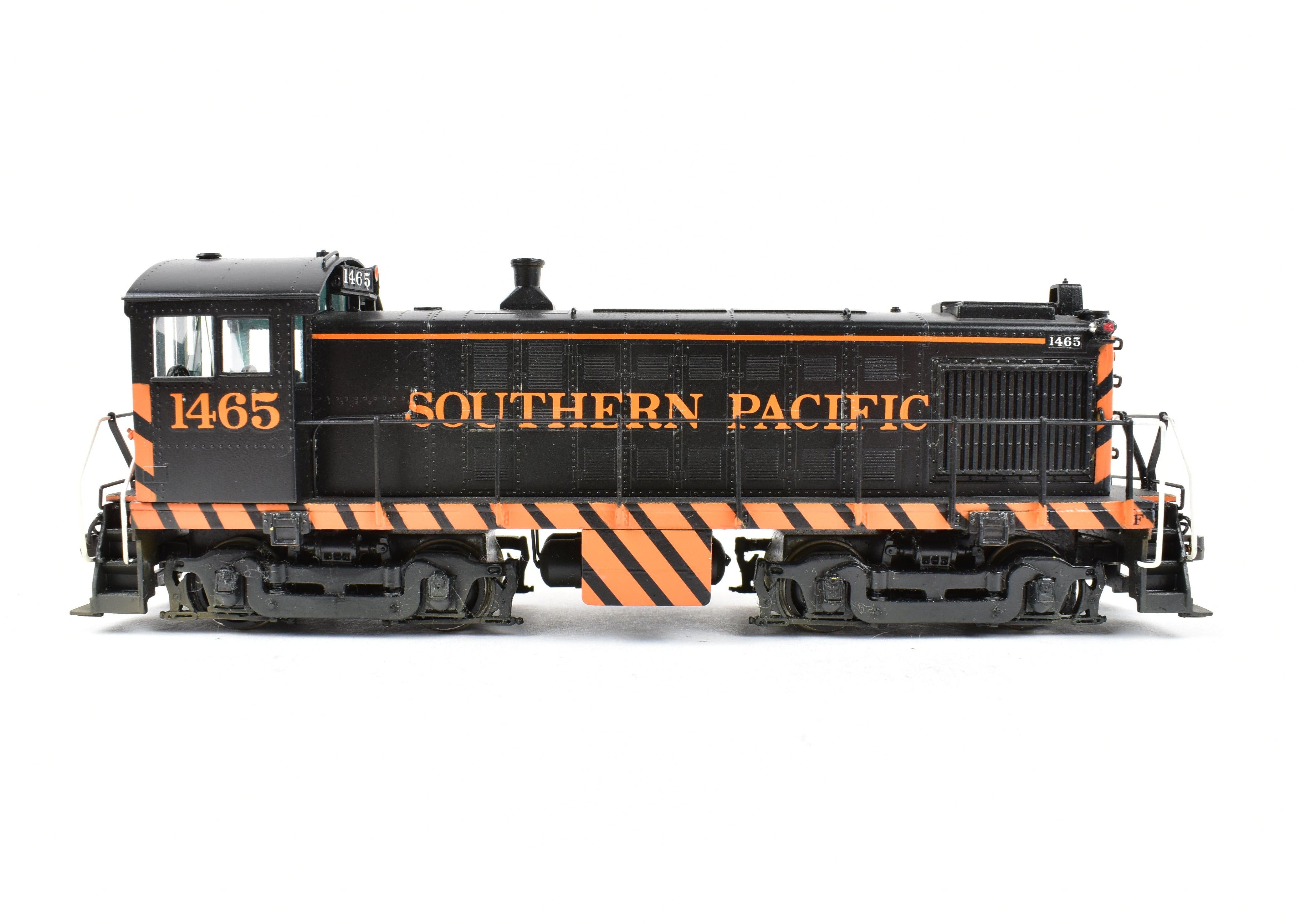 Custom Painted Tiger Stripe HO Brass ALCO S - 4 Switcher Model for Southern Pacific