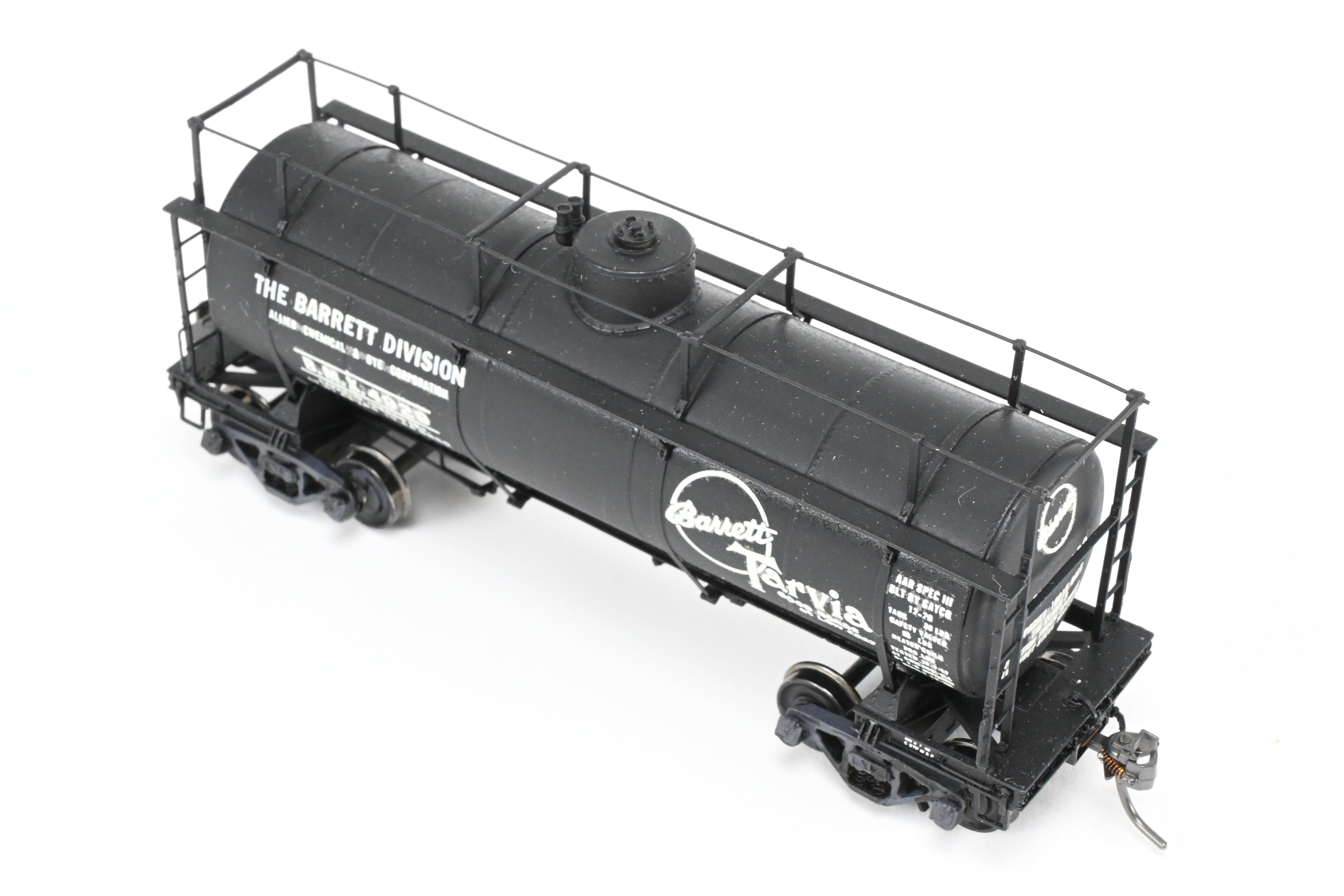 HO Brass NWSL - Northwest Short Line Logging Tank Car Custom-Painted for Barrett Tarvia