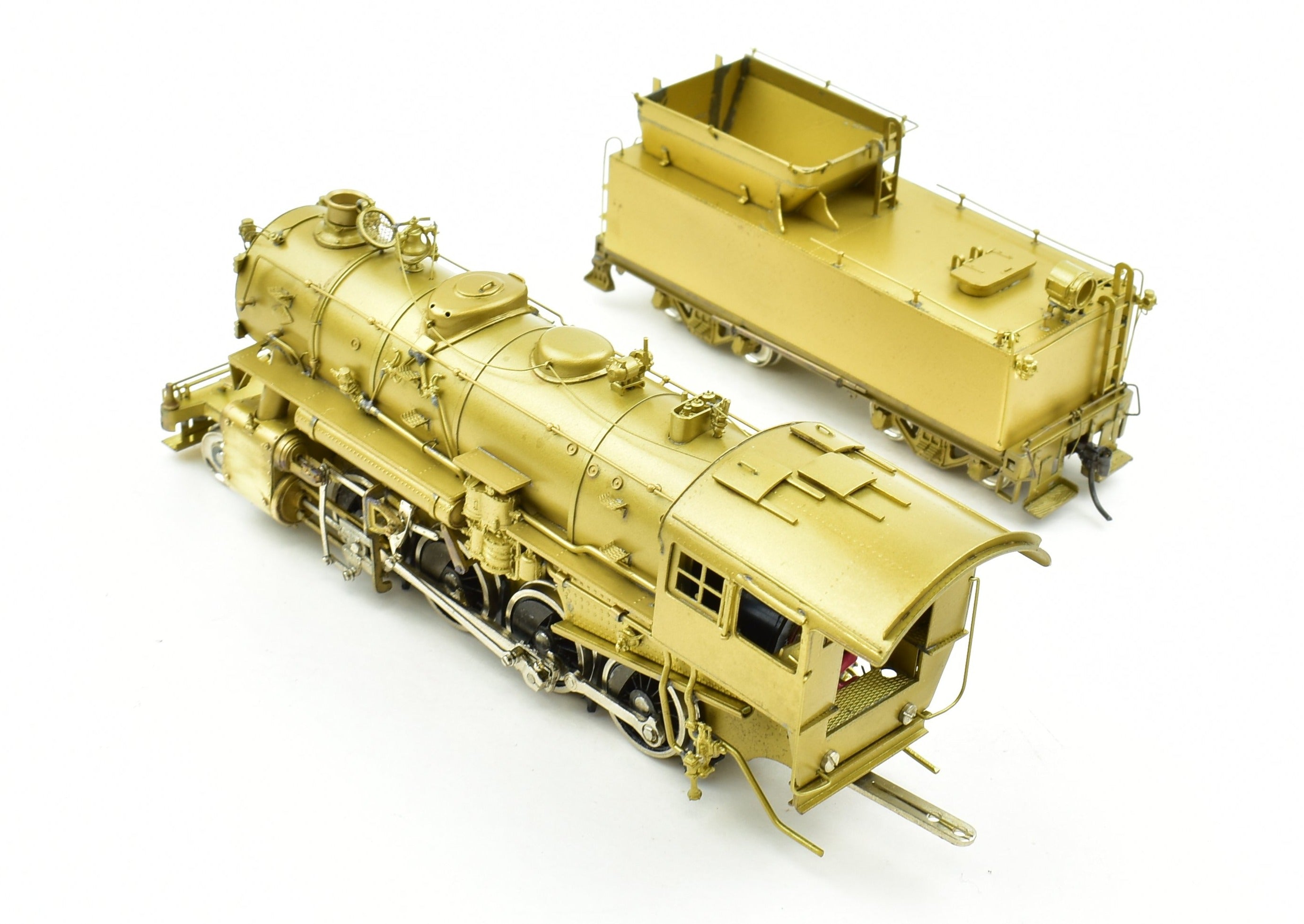HO Scale Brass ALCO Model of New York Central G - 46h 2 - 8 - 0 Consolidation Steam Locomotive