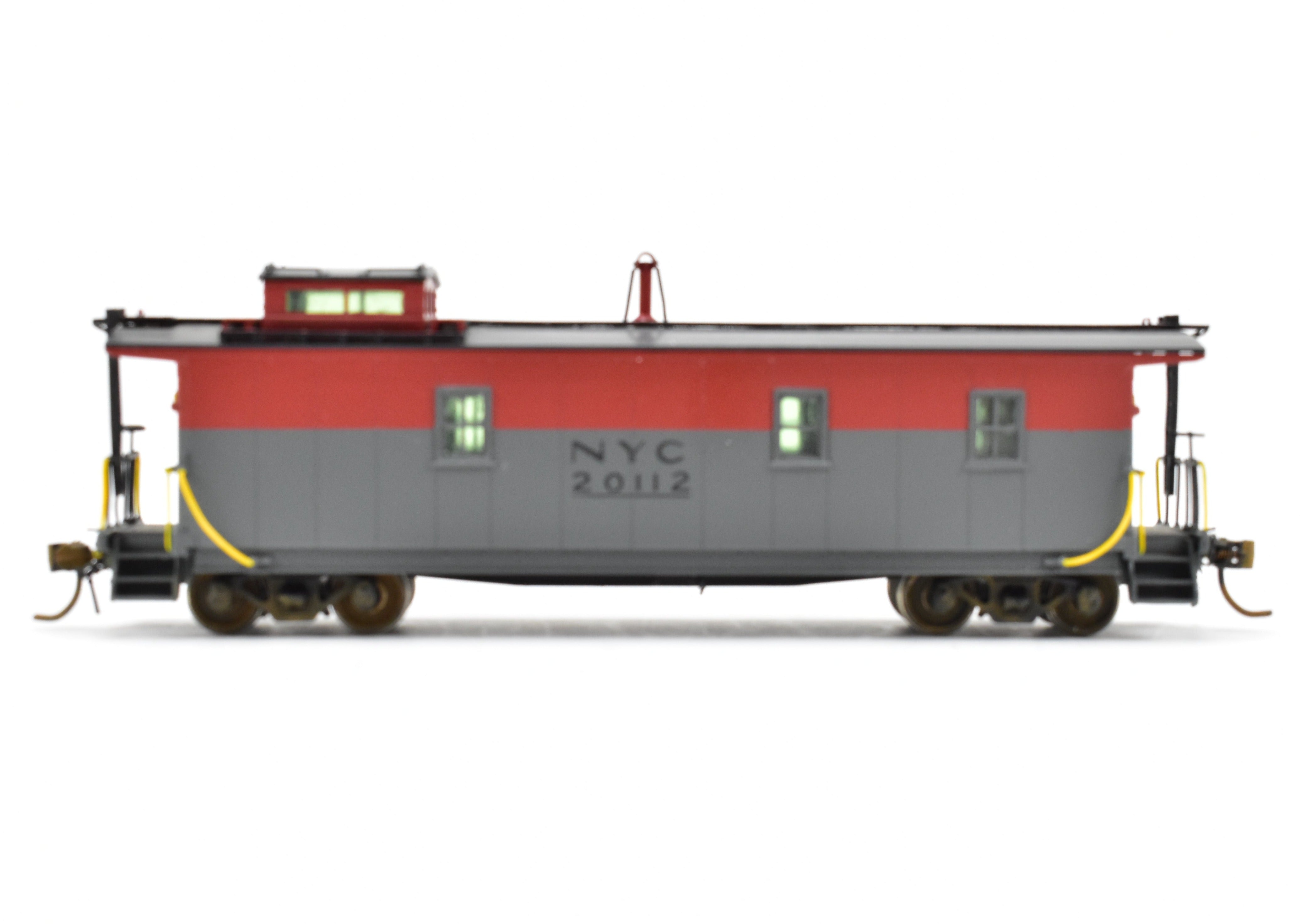 HO Brass OMI Pacemaker Plywood Caboose No. 20112 by Overland Models