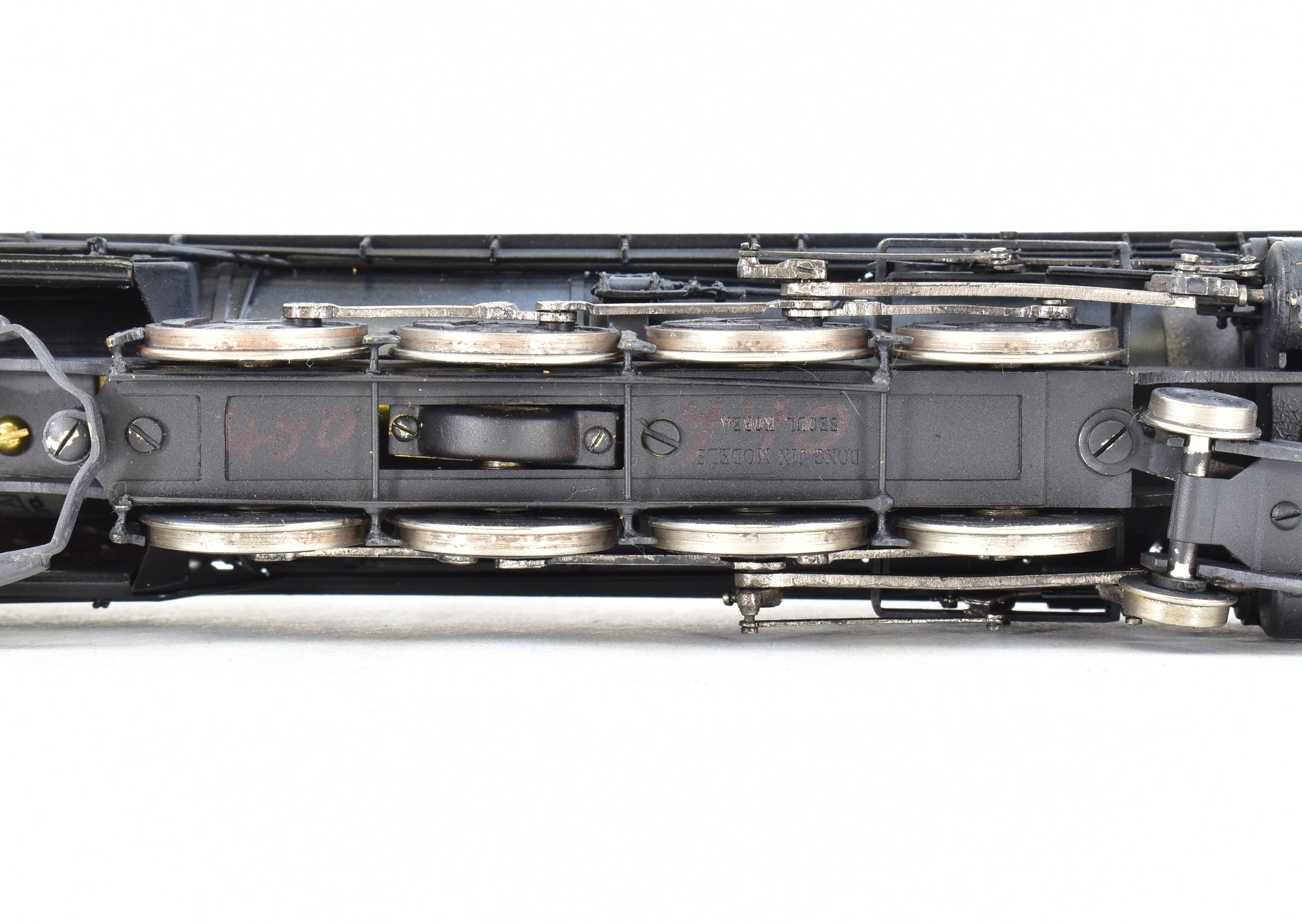 HO Brass Hallmark Illinois Central 4-8-2 with New NWSL Gearbox, DCC & Sound