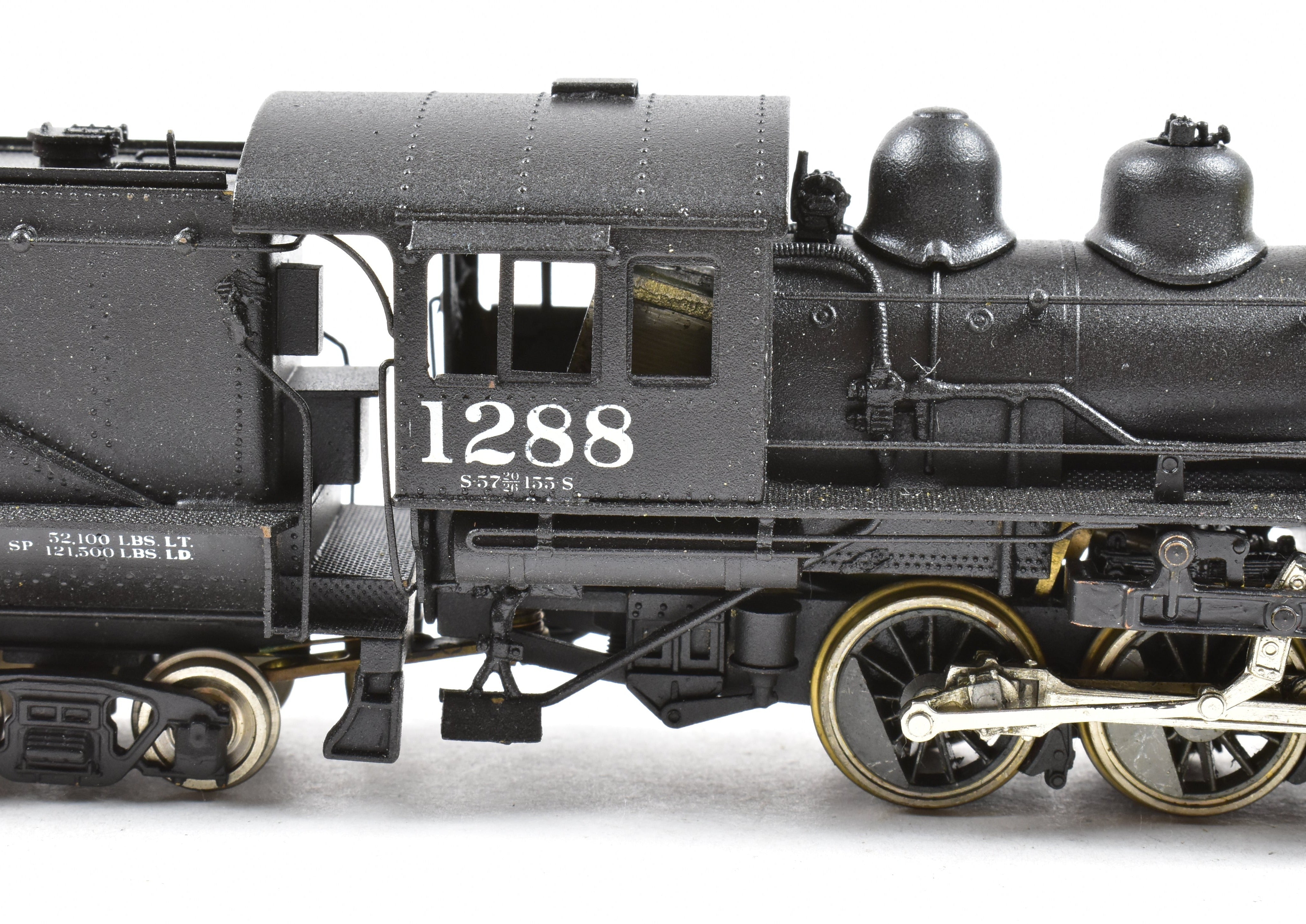 HO Scale Brass Balboa Model of Southern Pacific S - 12 0 - 6 - 0 Switcher with Custom Painted Finish