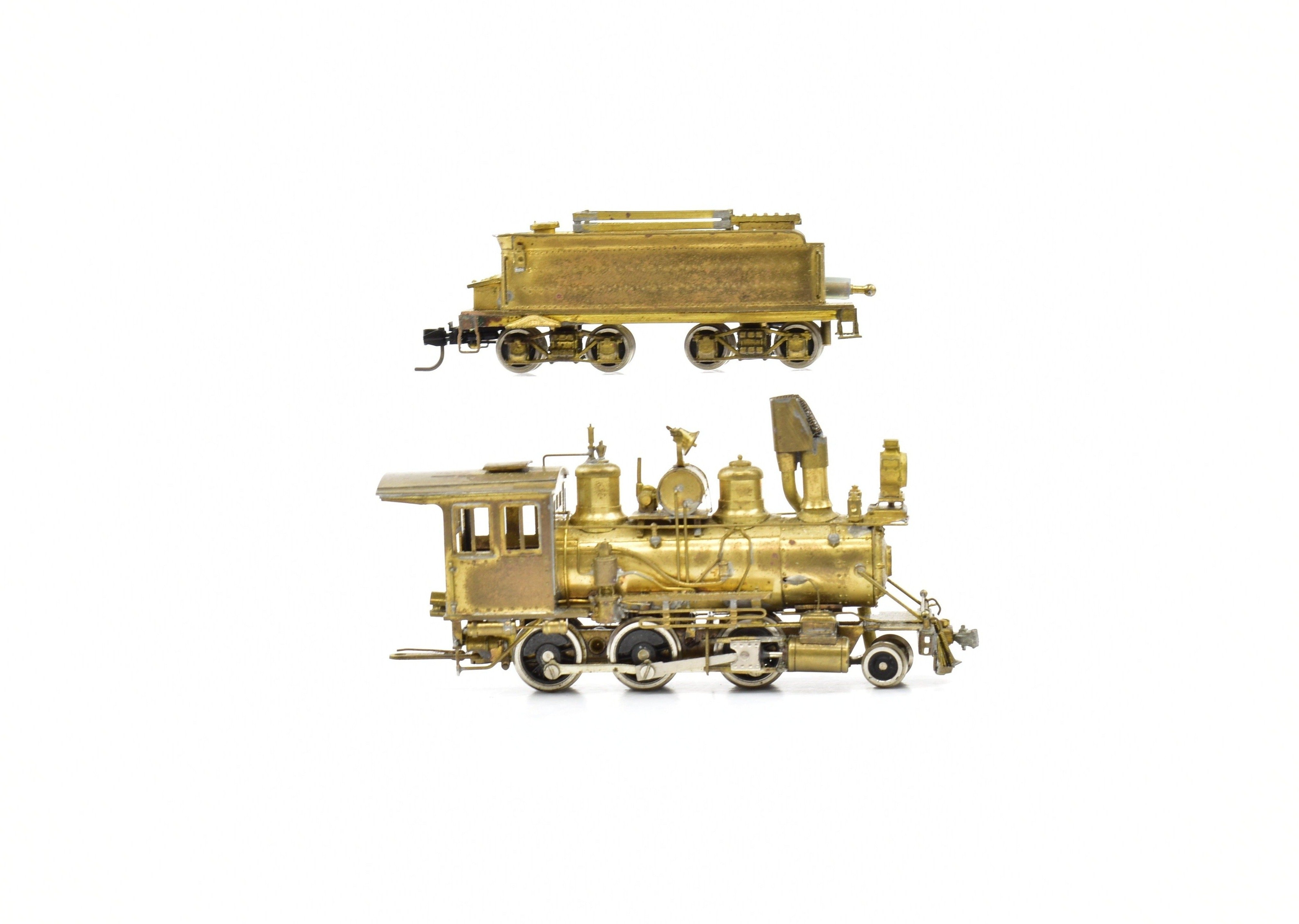HOn3 United C&S Colorado & Southern #21 2-6-0 Brass PFM Tender Drive Locomotive
