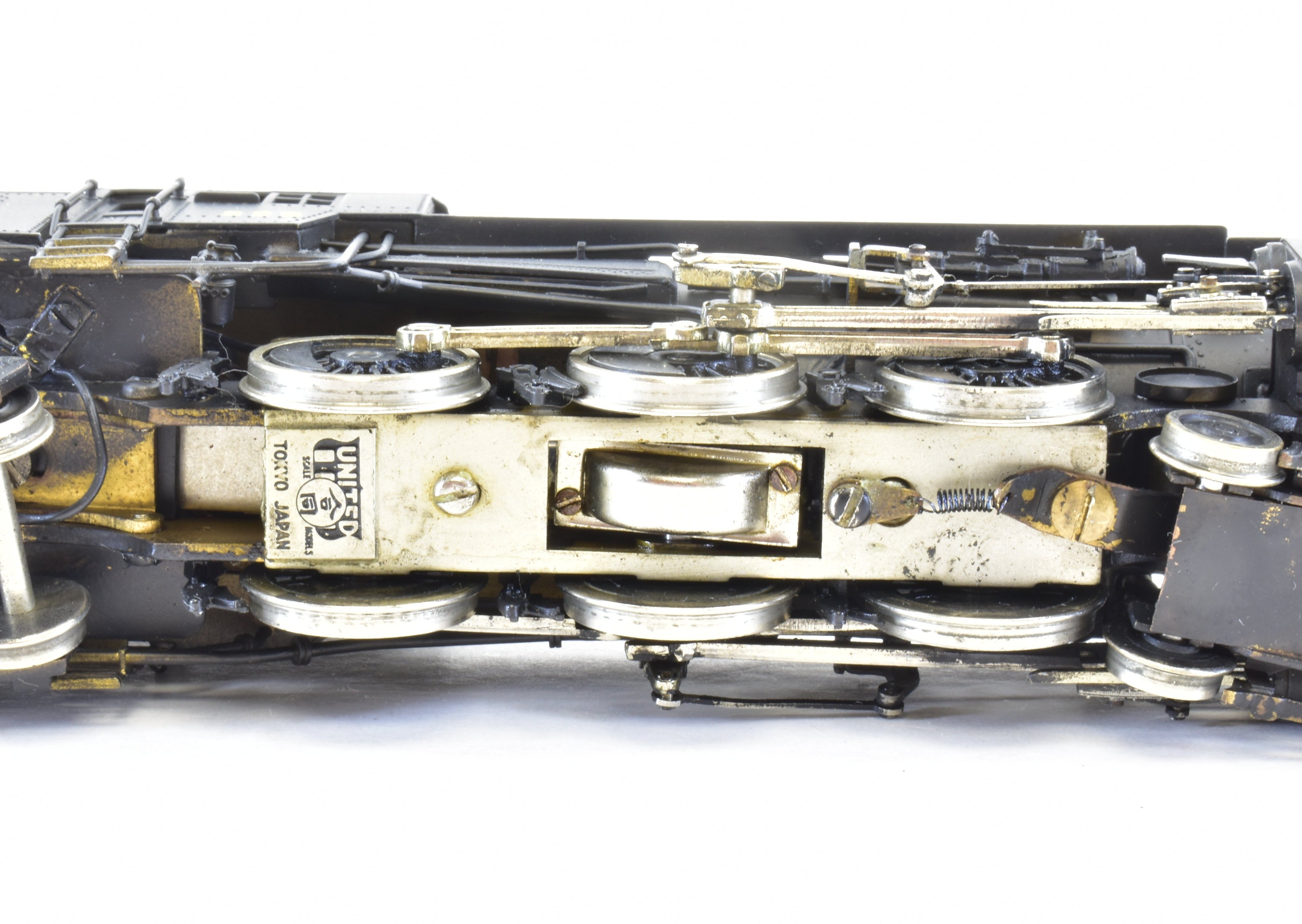 HO Scale Brass Model Train PFM - United CNJ - Central Railroad Of New Jersey 4-6-4T H-1S Custom Painted Locomotive