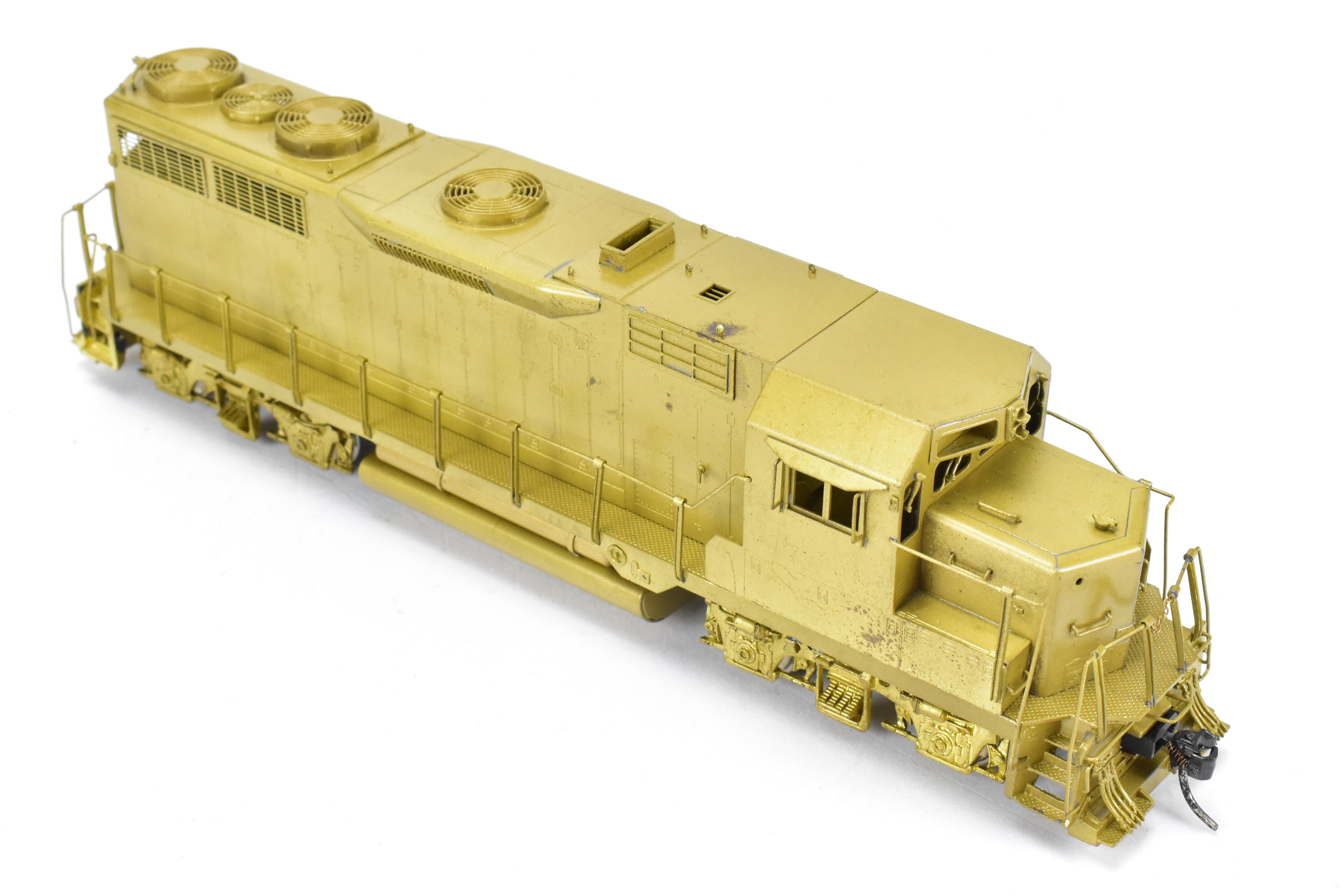 HO Scale Brass Model Train - Overland Models Inc. EMD GP35 Locomotives with Dynamic Brakes and High Headlight for Various Railroad Lines