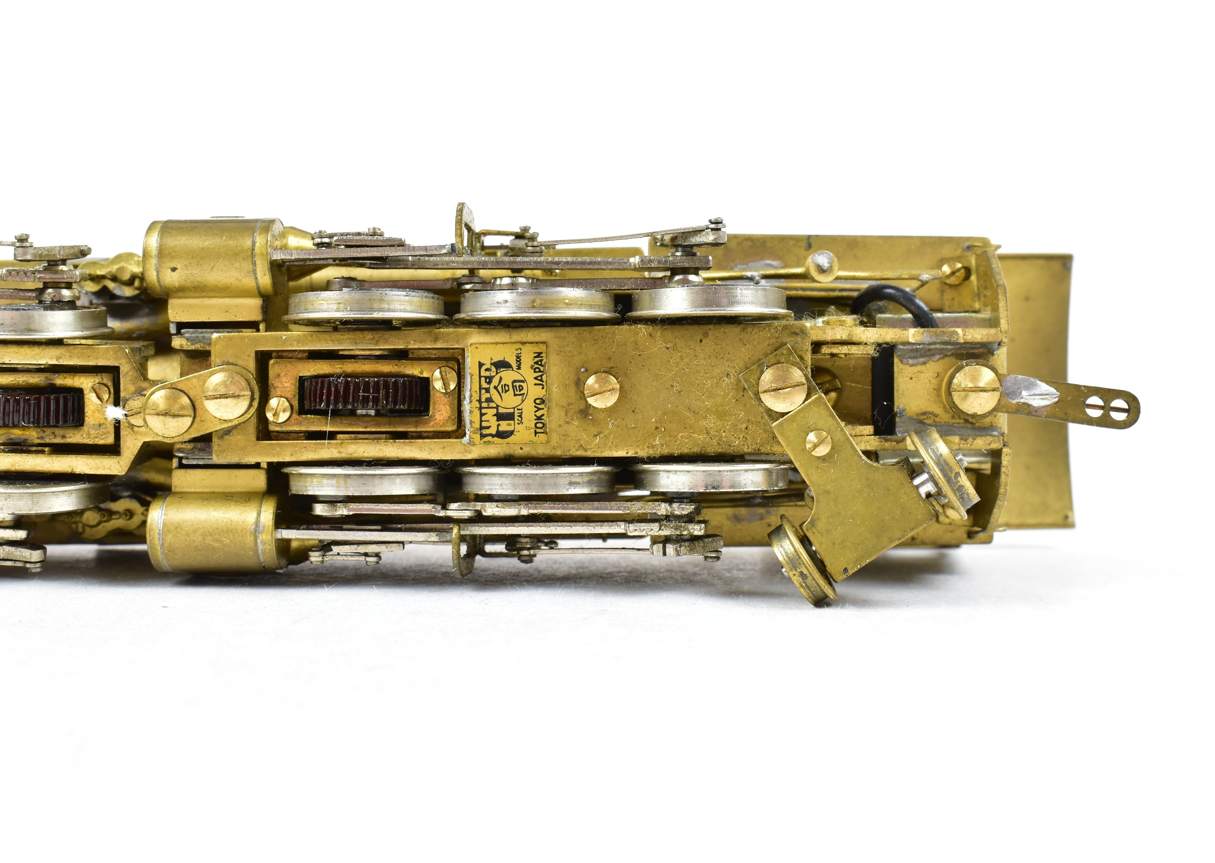 HO Scale Brass Pacific Fast Mail Model Train - United Sierra Railroad 2-6-6-2 Steam Locomotive from 1967 Production Run