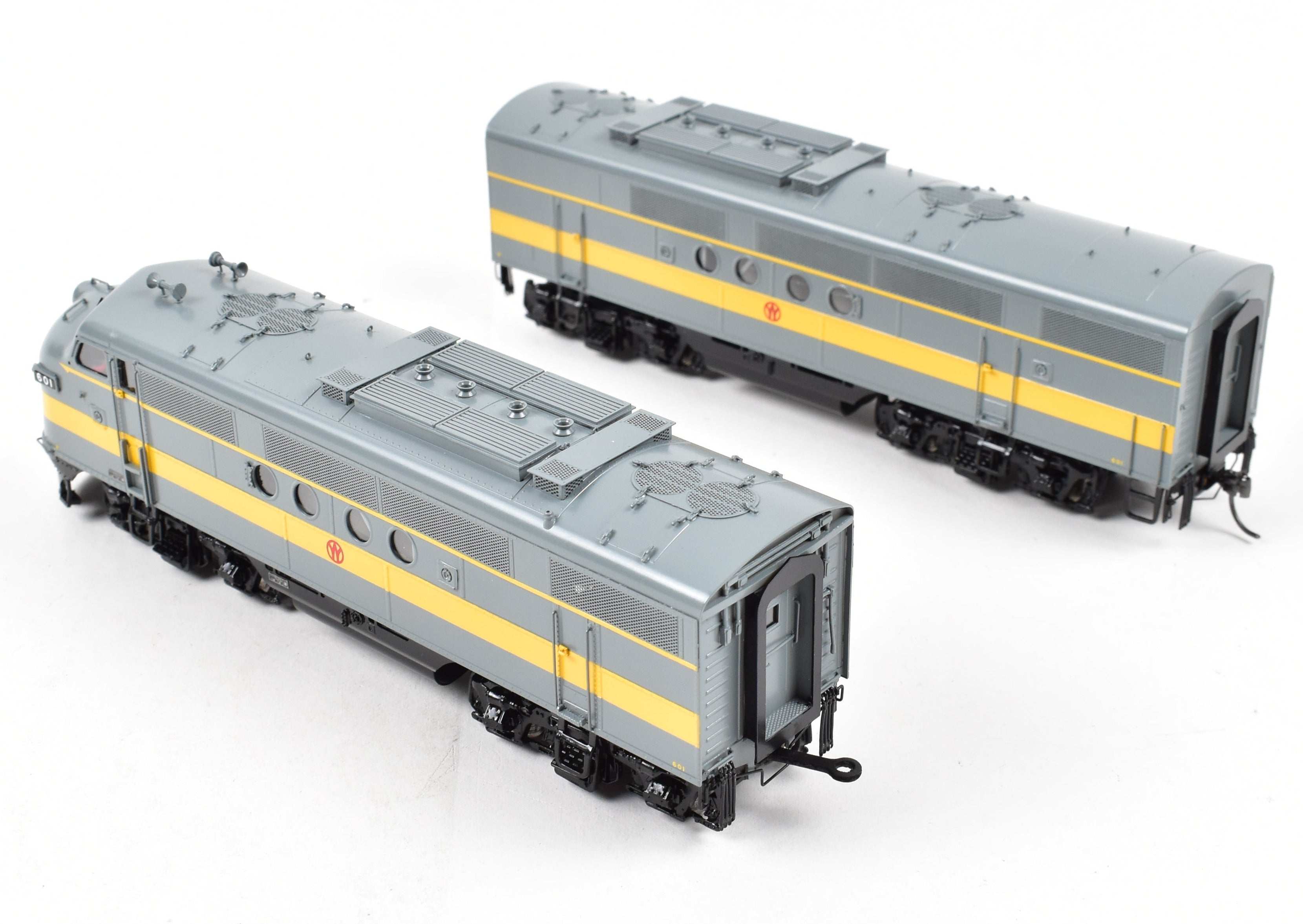 HO Scale Brass DVP Division Point NYO&W Factory Painted Locomotive Set No. 601