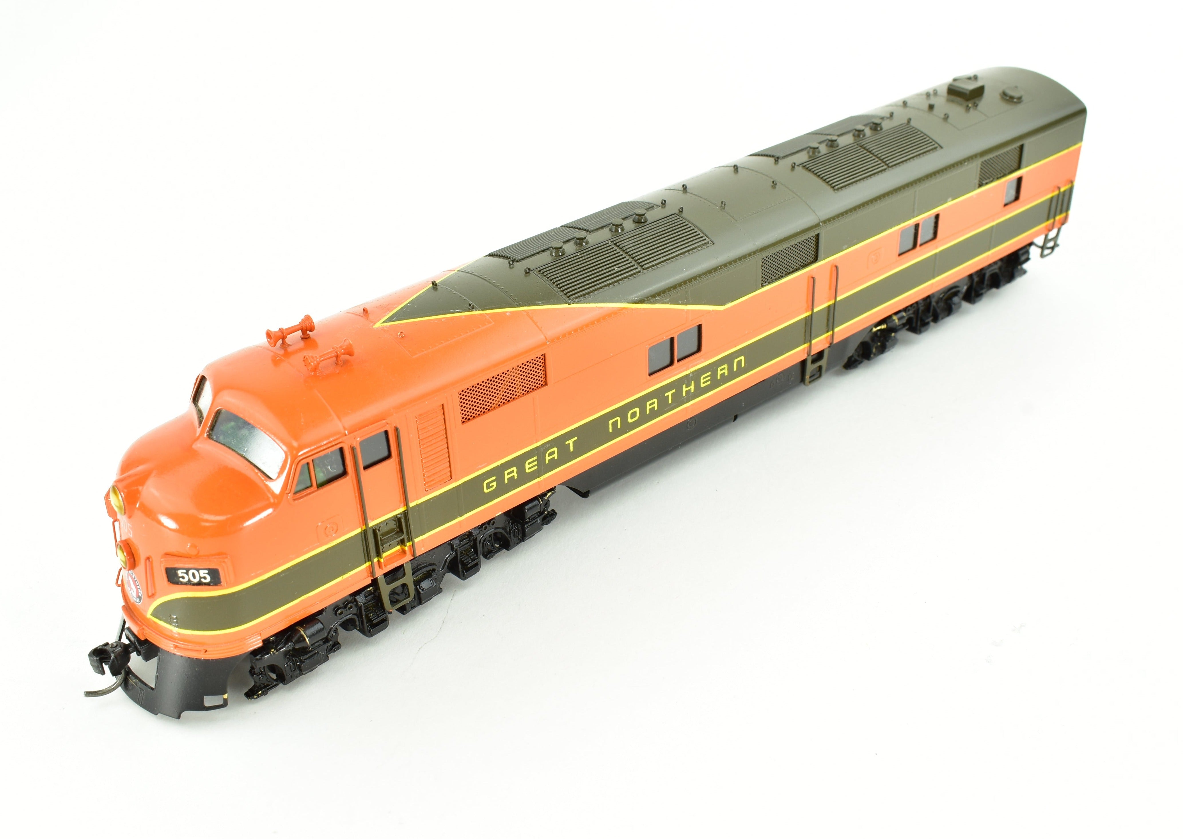 HO Scale Brass Oriental Limited Model Train - Great Northern EMD E7A 2000 HP Standard CP with High - Quality Features