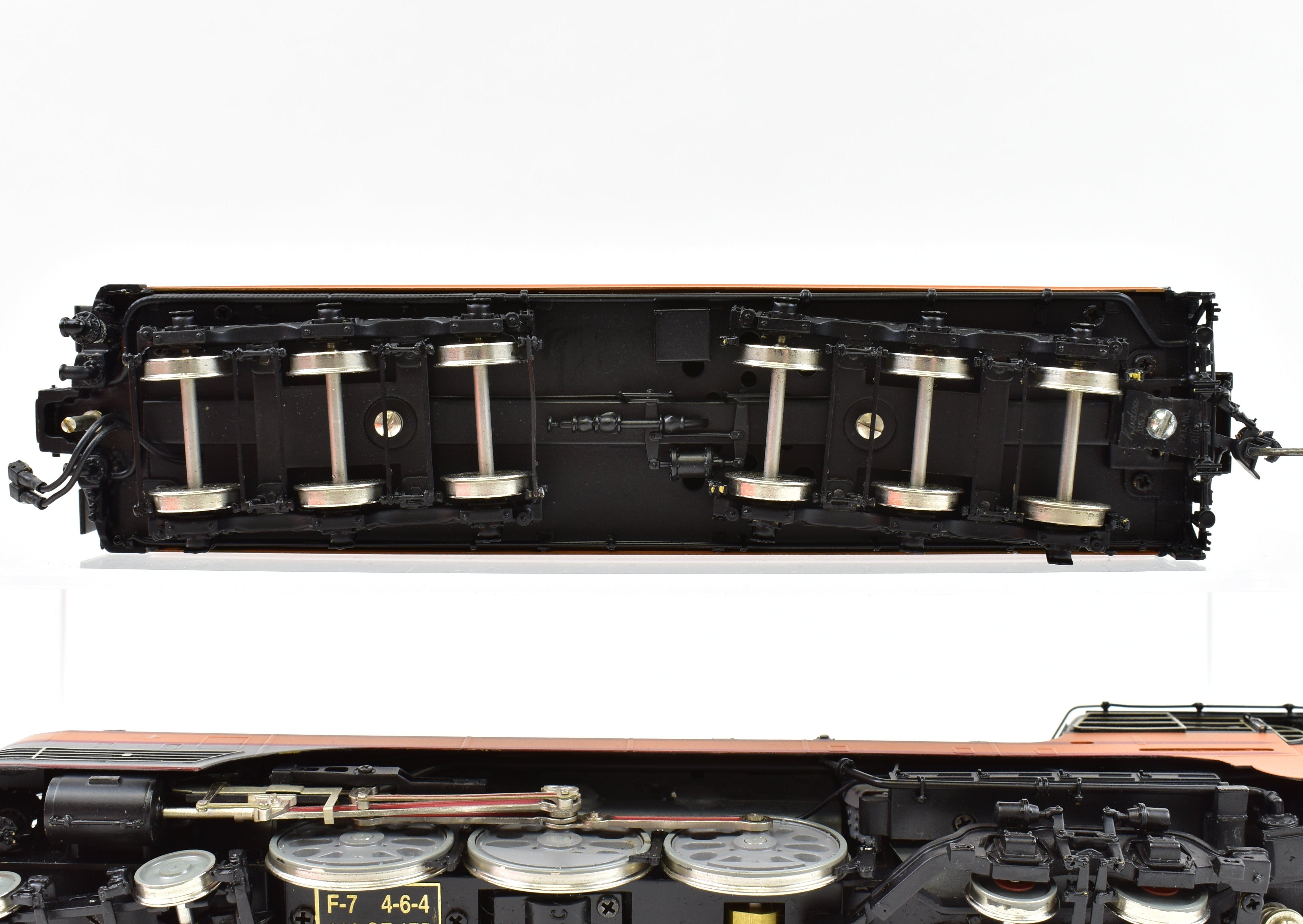 HO Scale Brass Precision Scale Co. Model Train - Milwaukee Road 4-6-4 F-7 Hudson Steam Locomotive As Built #102