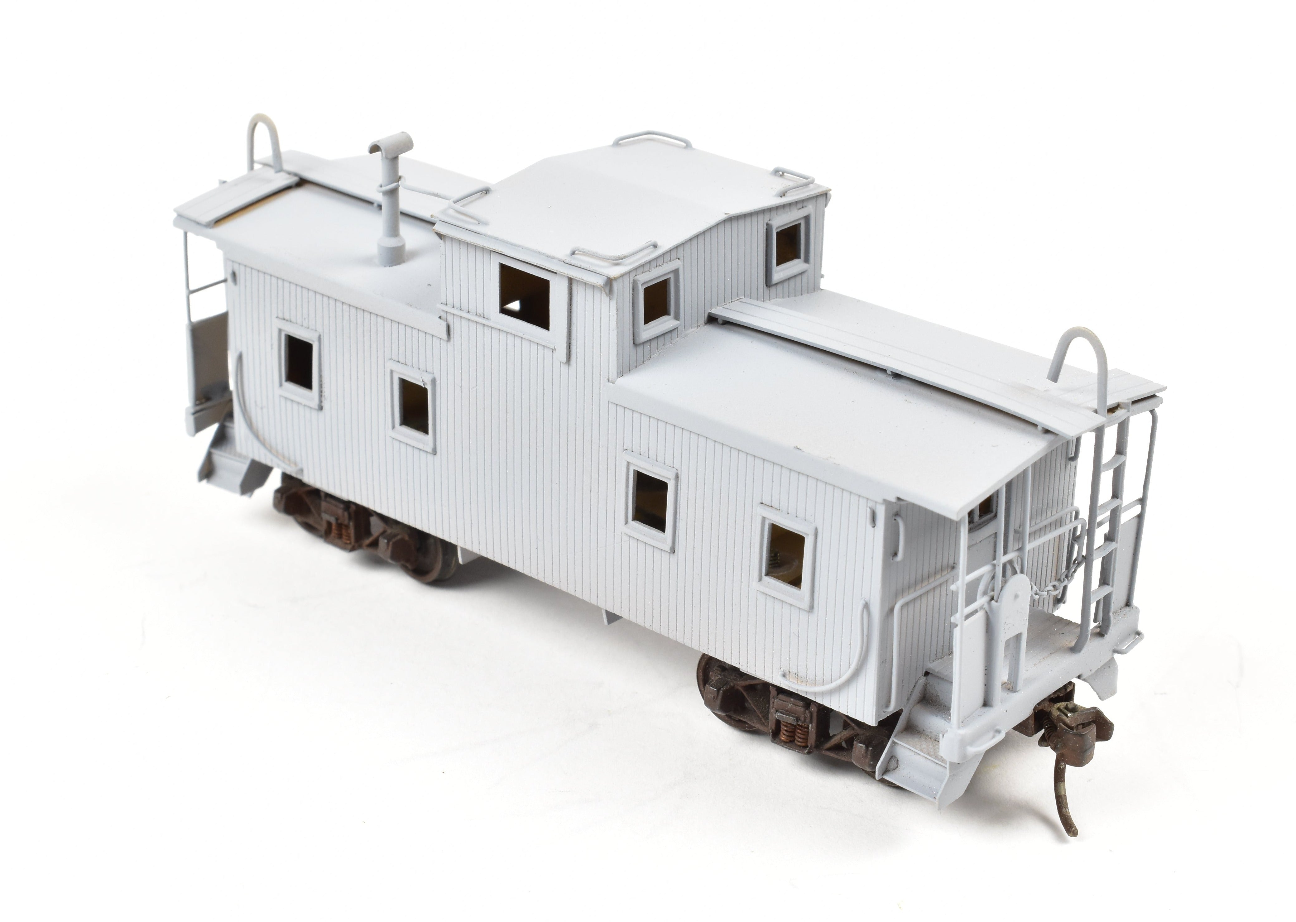 HO Scale Brass Hallmark GM&O Gulf Mobile & Ohio Partially Painted Wood Caboose