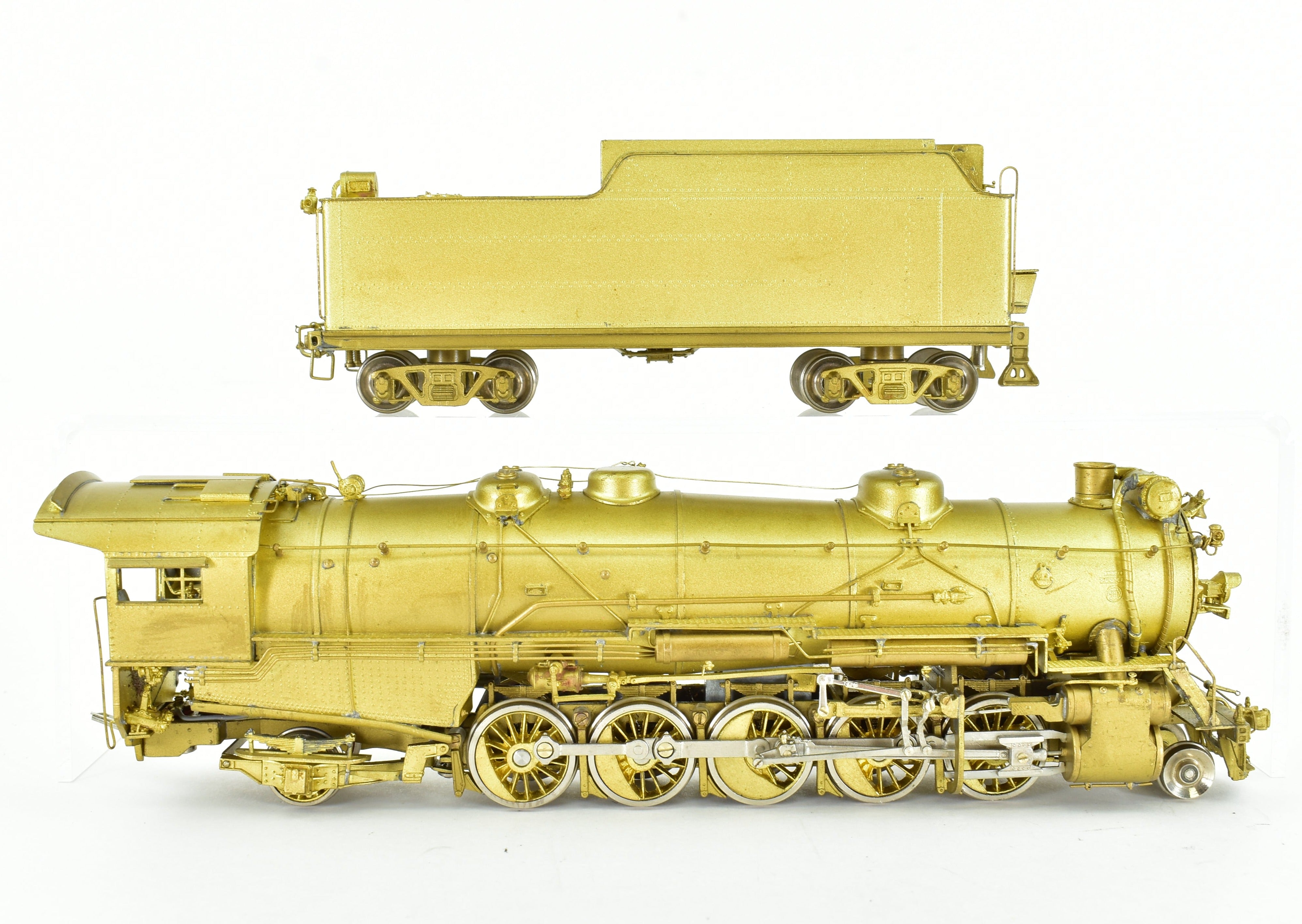 HO Scale Brass Key Imports C&S - Colorado & Southern 2-10-2 Santa Fe Model Train