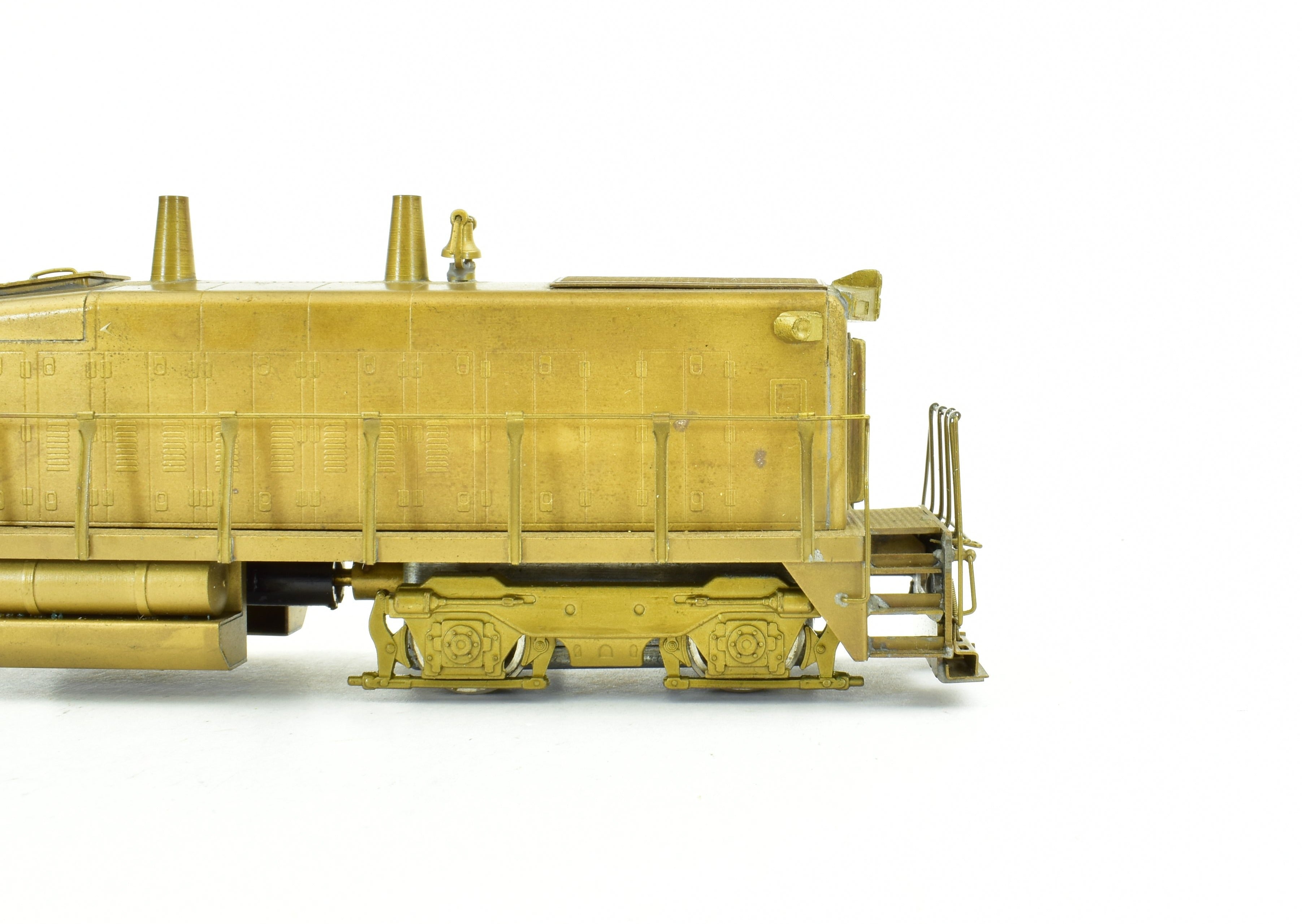 HO Scale Brass Model Trains by HO Brass Trains Inc. - Chicago & Illinois Midland Railway EMD RS - 1325 Diesel Switcher Model Train
