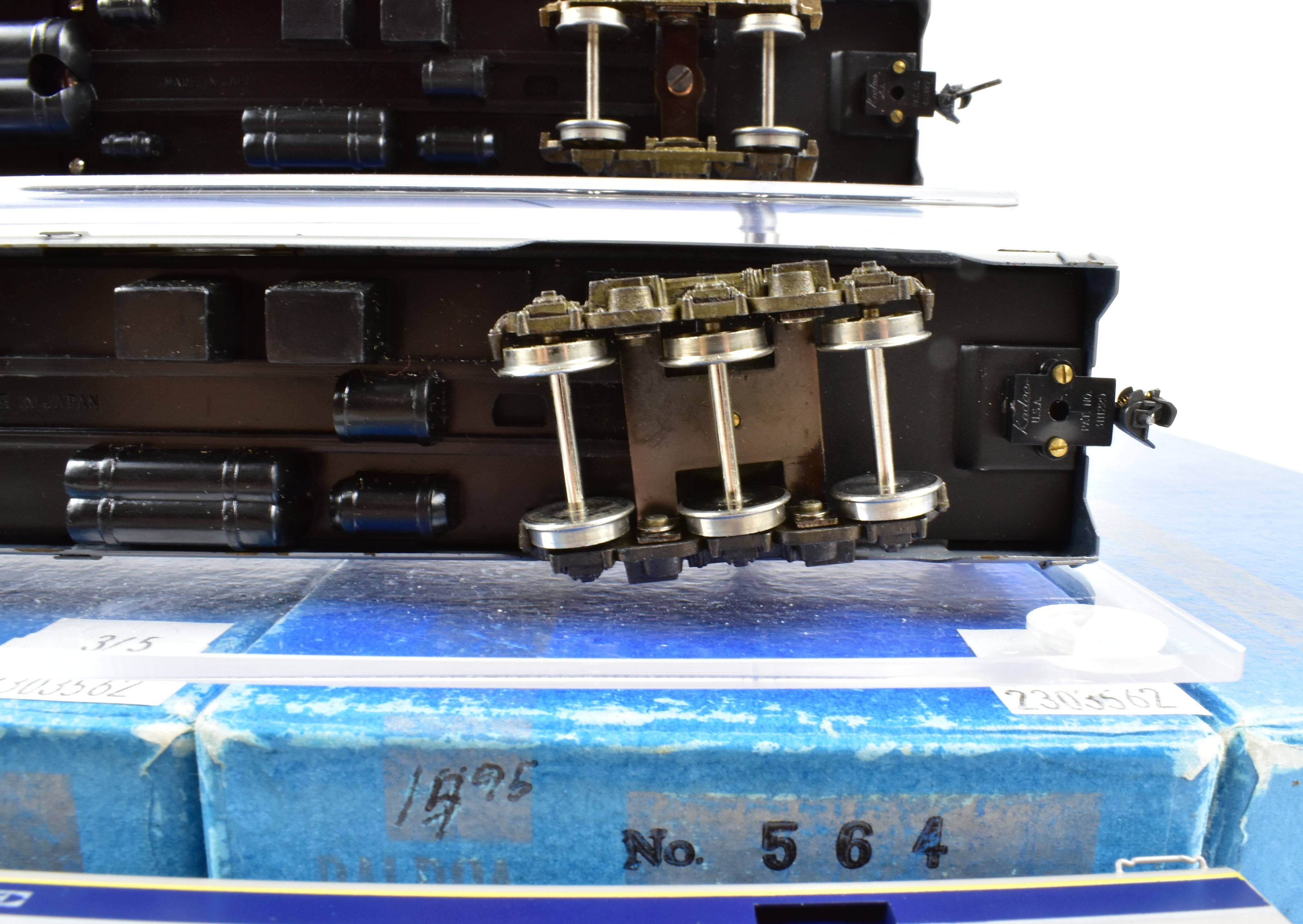 HO Scale Brass Balboa Missouri Pacific The Eagle 5-Car Factory-Painted Passenger Train