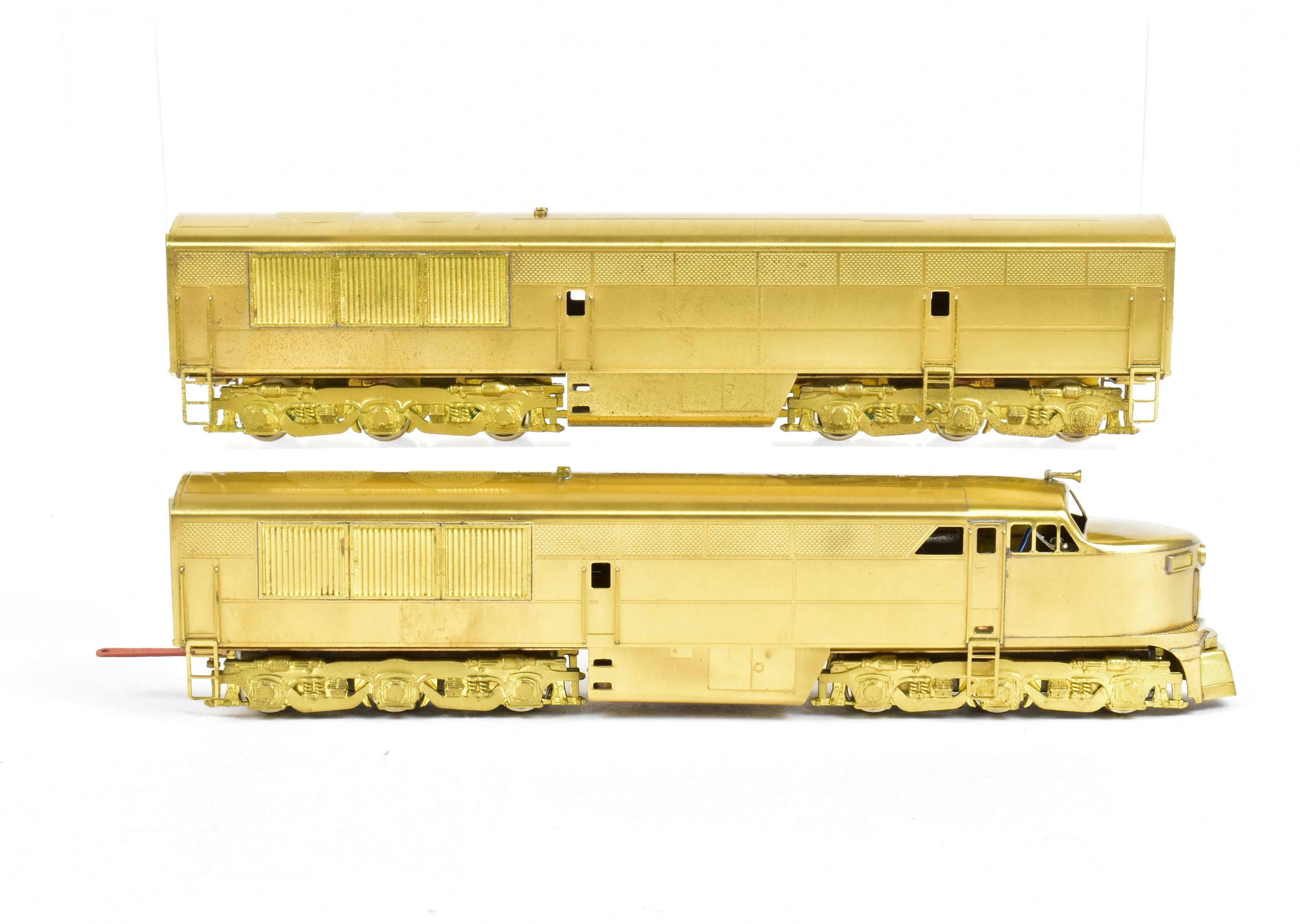 HO Scale Brass Red Ball FM 2000 HP A/B Set with Can Motor Upgrade