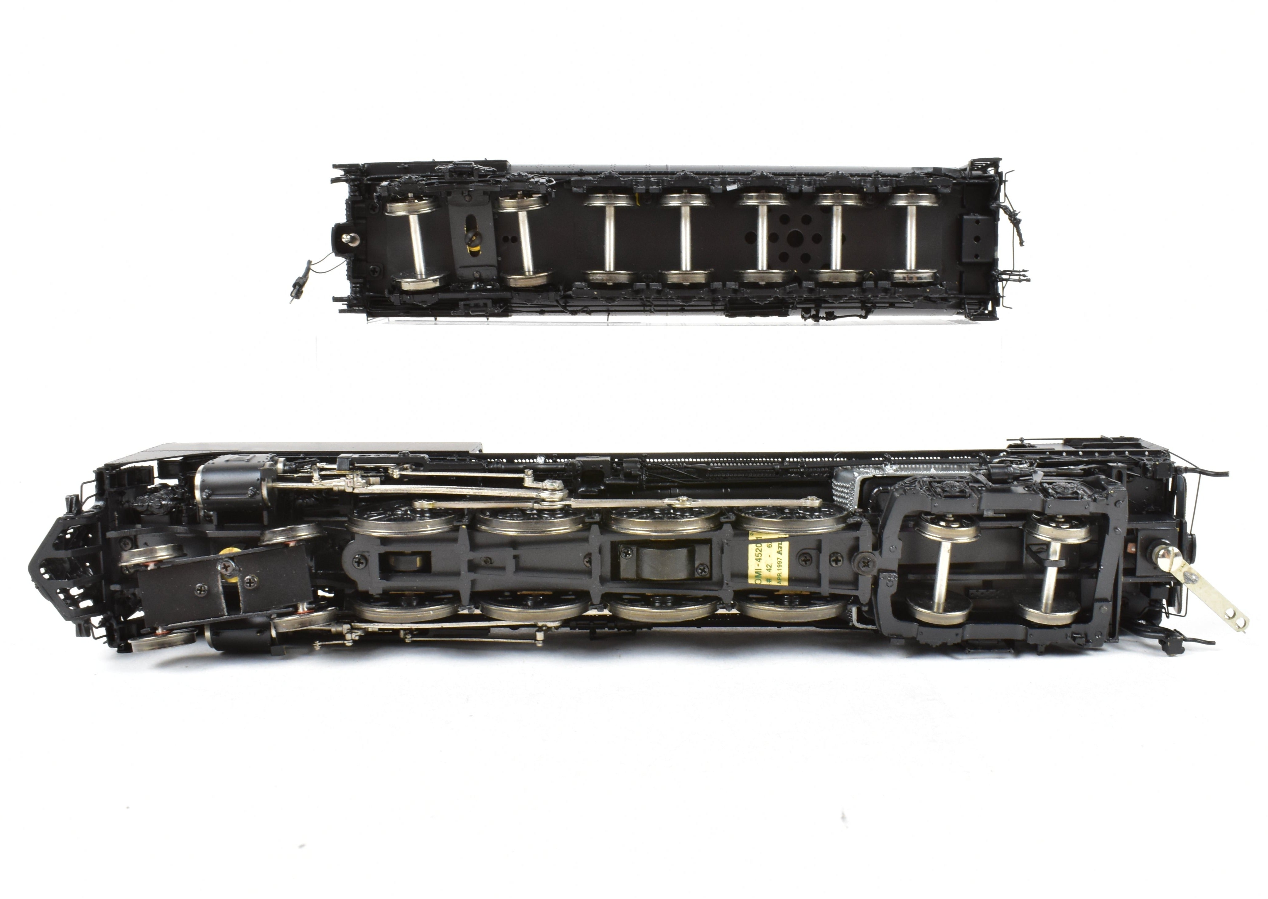 HO Scale Brass UP Union Pacific FEF - 3 4 - 8 - 4 FP No. 839 Triple Stack Model by Overland Models