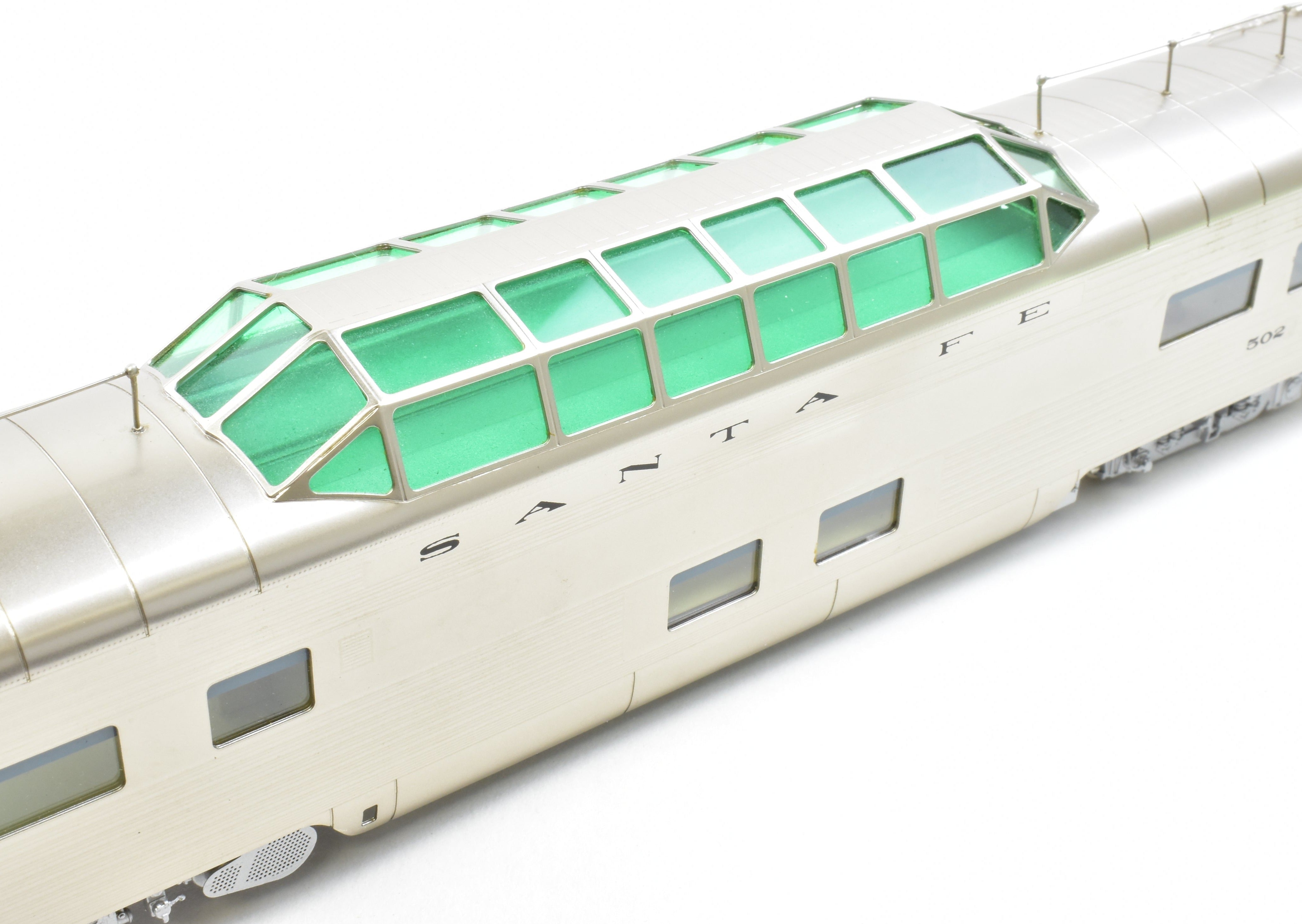 High - Quality HO Scale Brass Train Car Set - Challenger Imports ATSF - Santa Fe 1951 Super Chief 10 - Car Collection