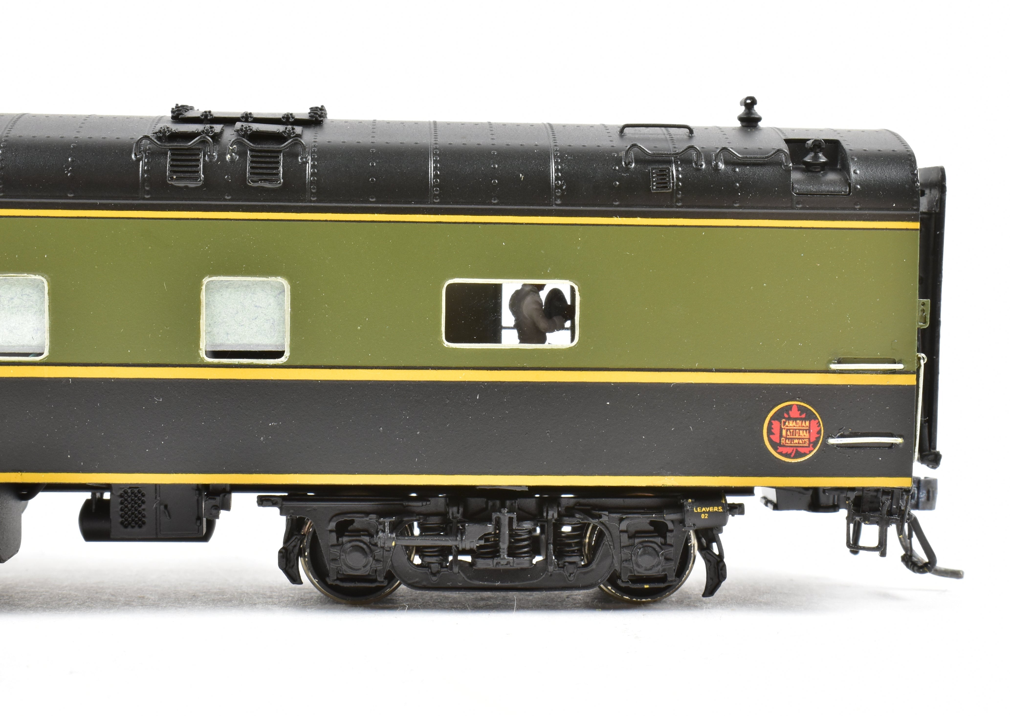 RARE! HO Brass CON W&R Enterprises CN Canadian National Bonaventure 91 Pro Painted with Interior