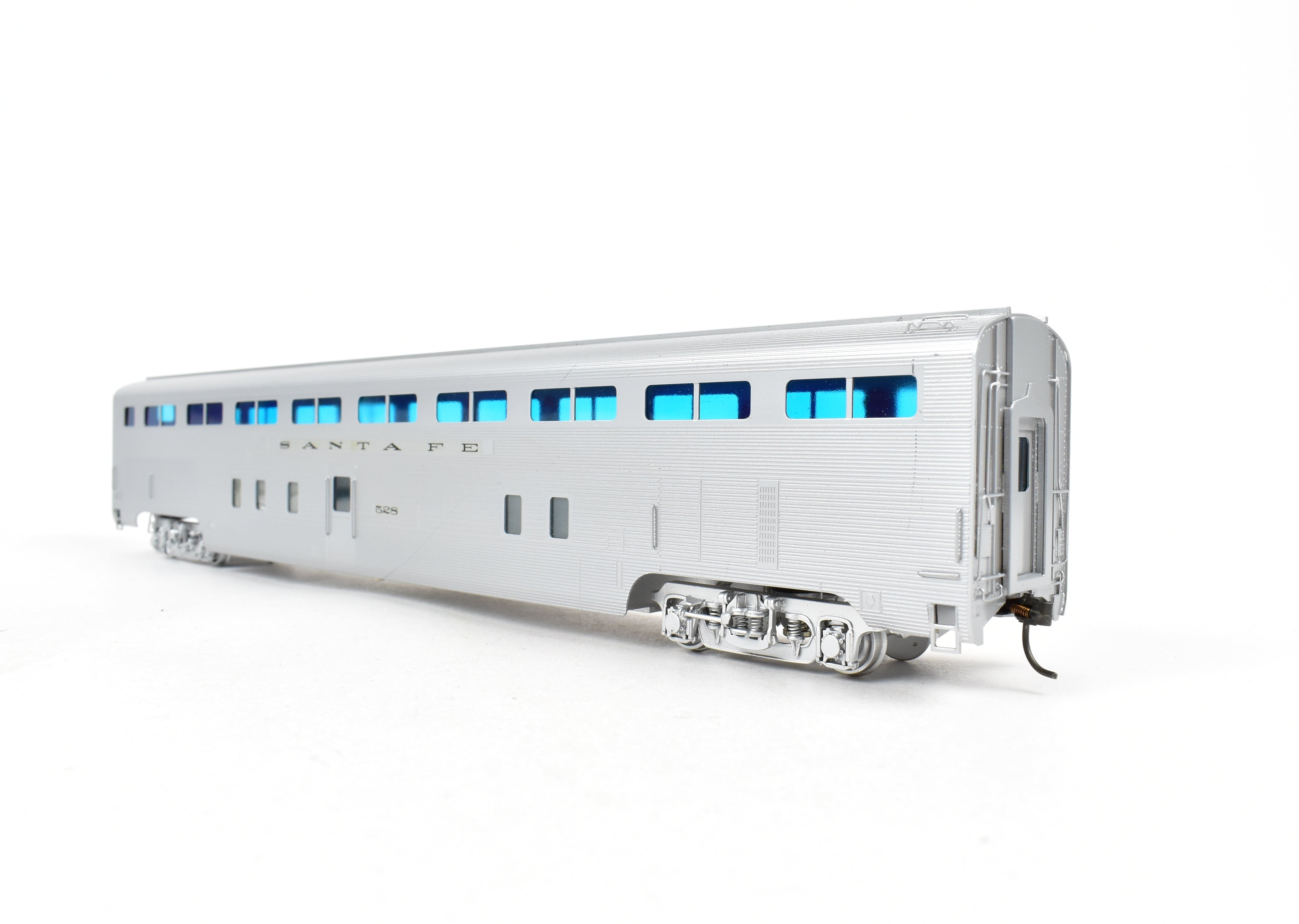 HO Brass Hallmark ATSF Santa Fe High - Level 528 Series Lettered & Numbered Chair Car