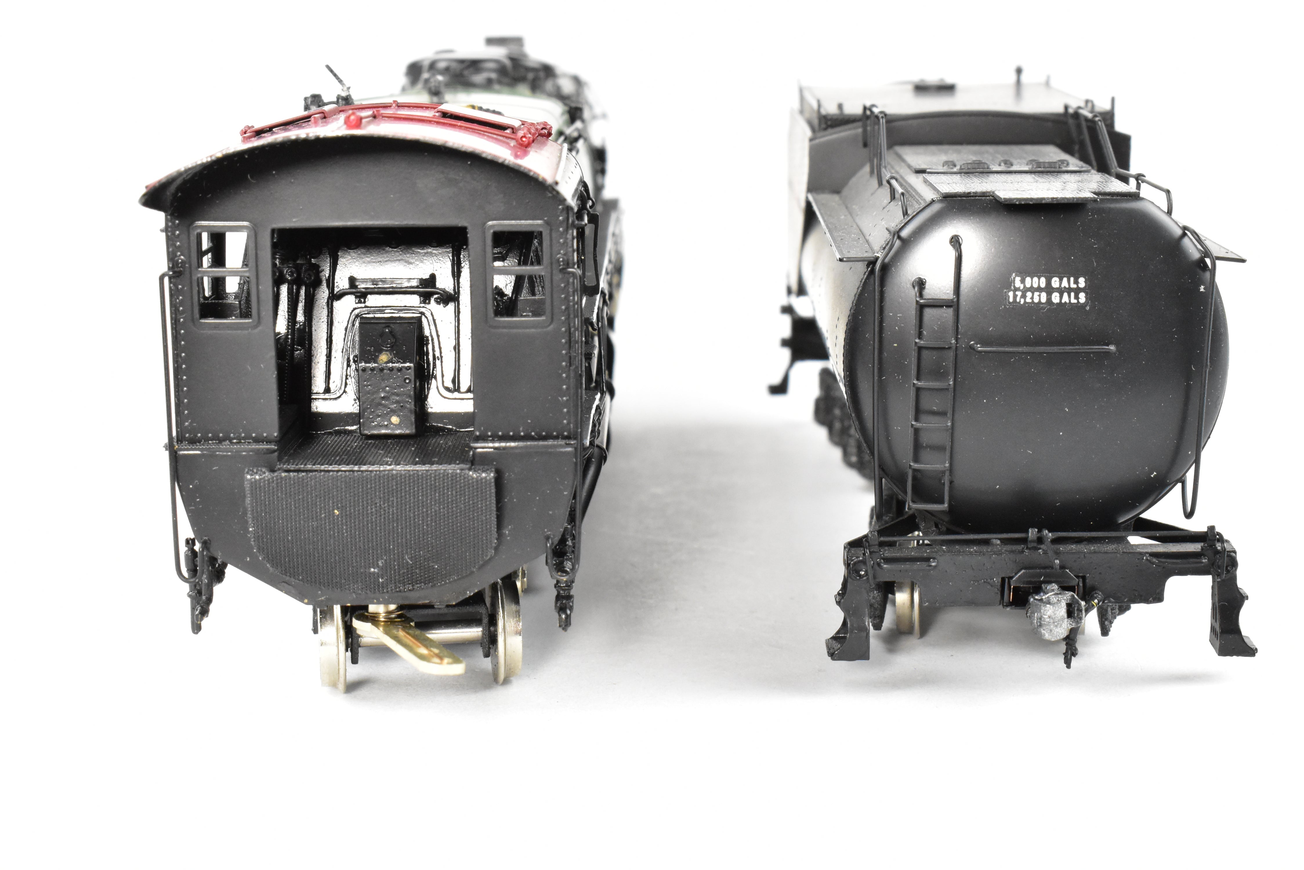 HO Scale Brass Model Train - Oriental Limited GN - Great Northern R - 1 2 - 8 - 8 - 2 Open Cab Version in Glacier Park Scheme No. 2035