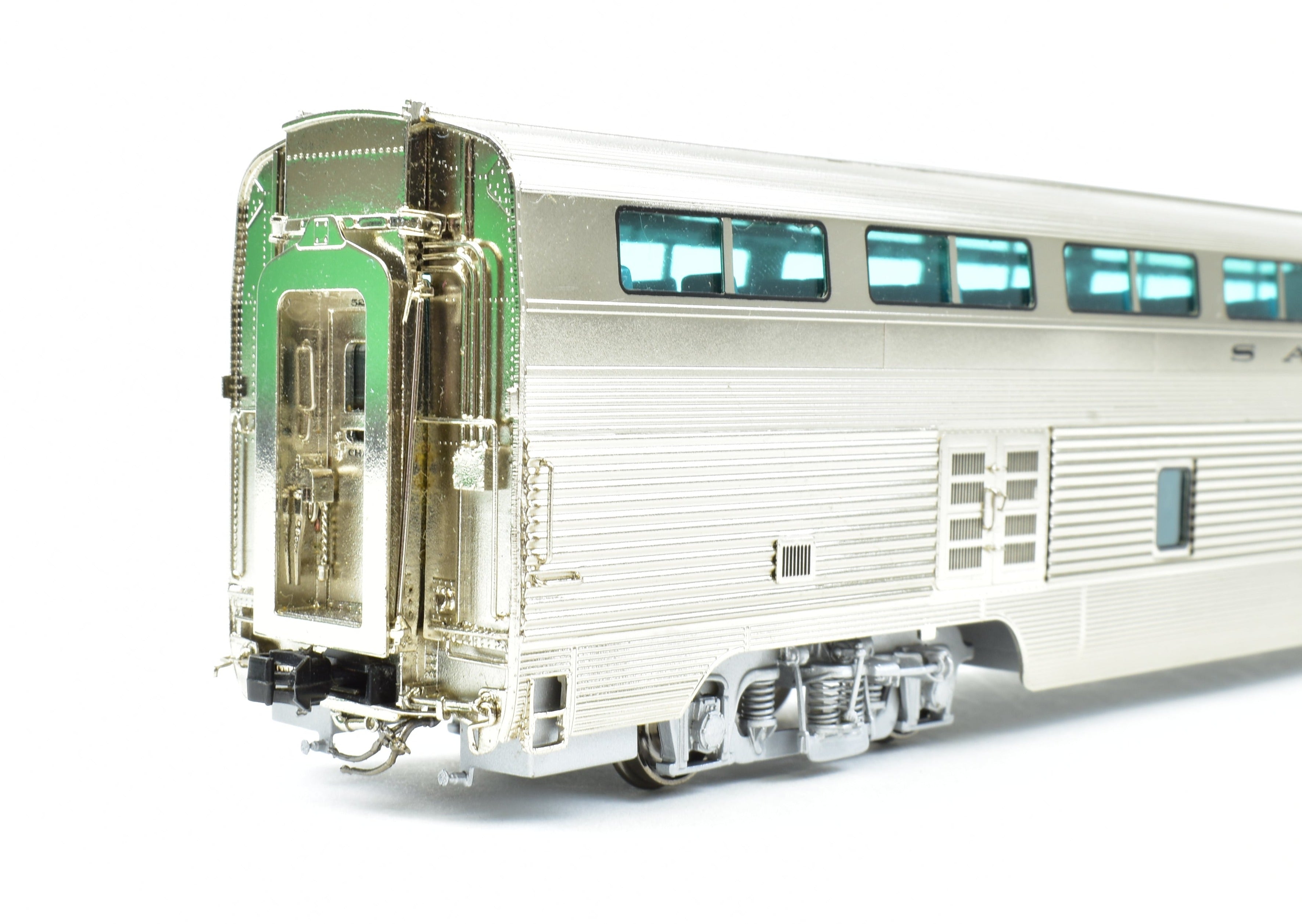HO Scale Brass ATSF Santa Fe Hi-Level Chair Car #527 by Overland Models