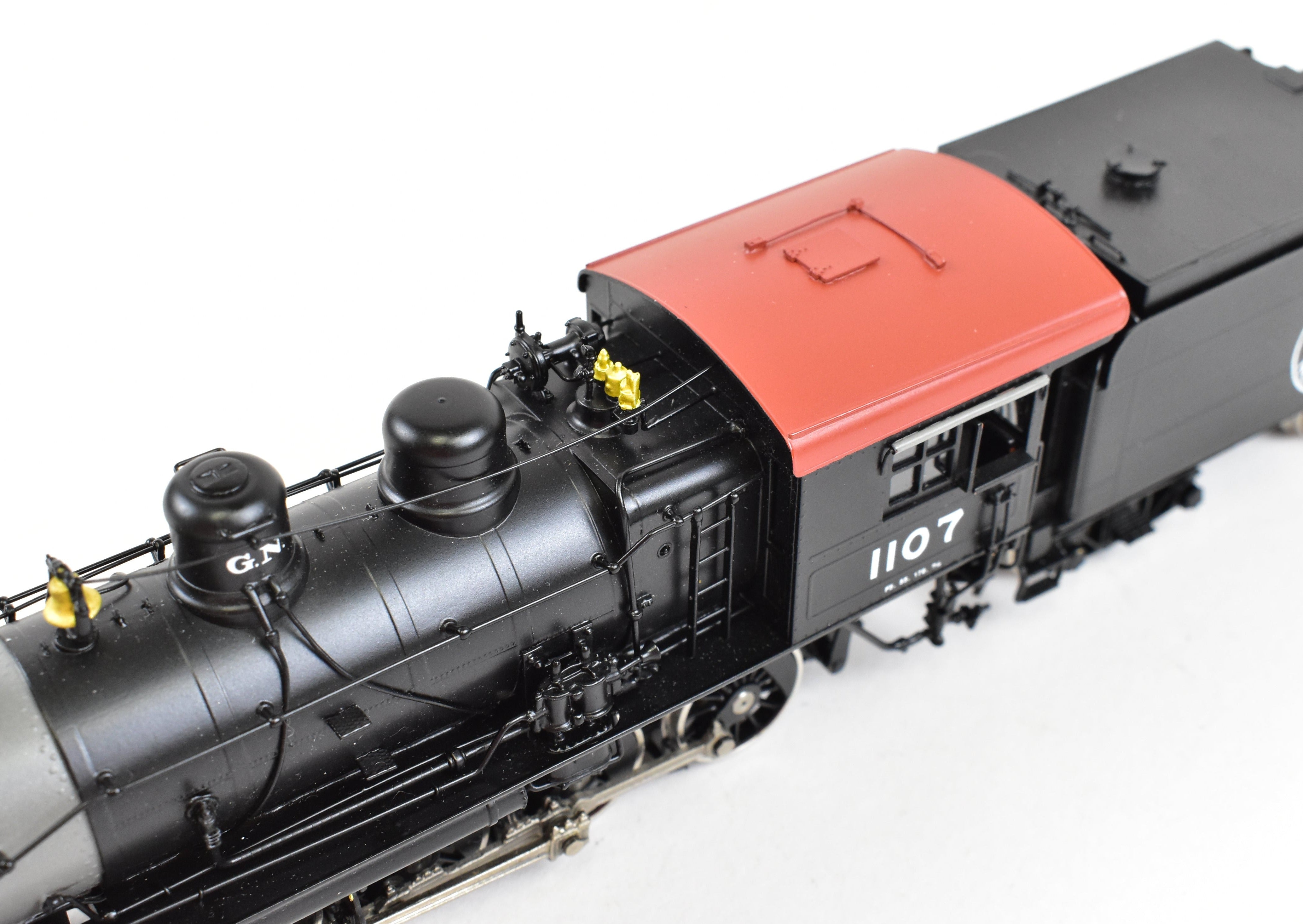 HO Scale Brass Steam Locomotive CON W&R Enterprises Great Northern F-5 2-8-0 FP No. 1107 Model