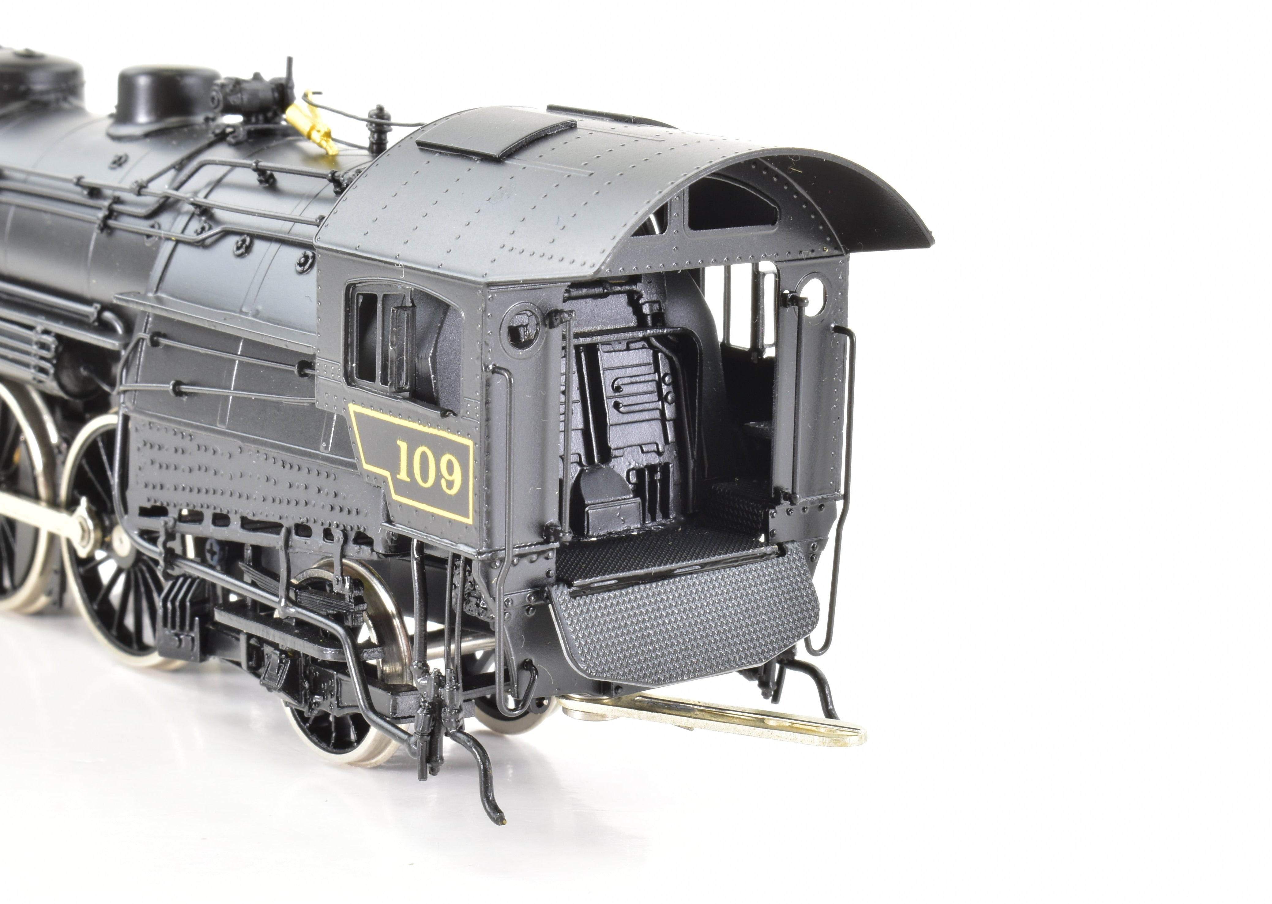 HO Scale Brass Model Train - Overland Models Reading G1Sa 4-6-2 FP Steam Locomotive No. 109