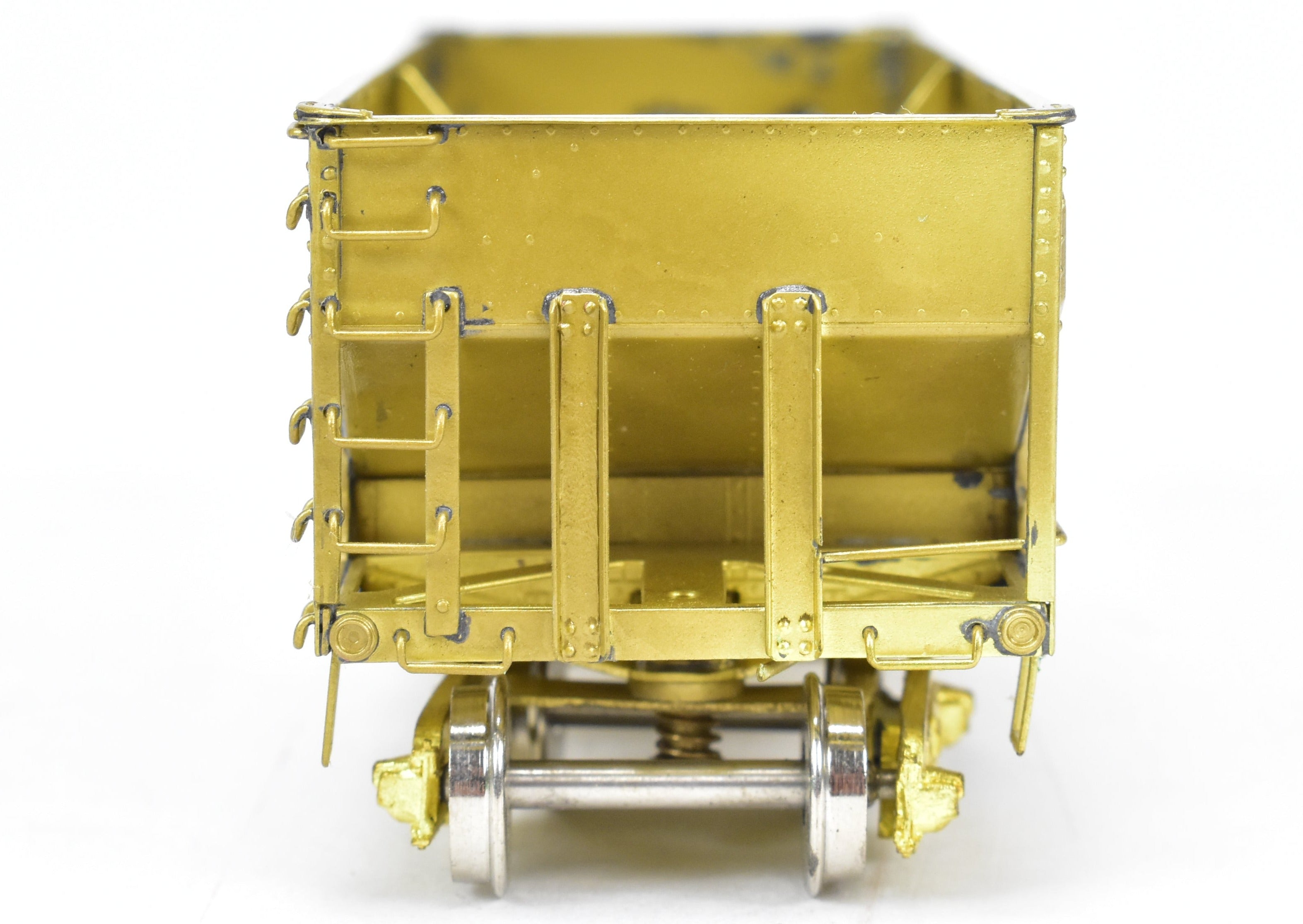HO Scale Brass Model Railroad USRA - United States Railway Administration 2 - Bay Hopper Car by Overland Models, Inc. for Various Roads