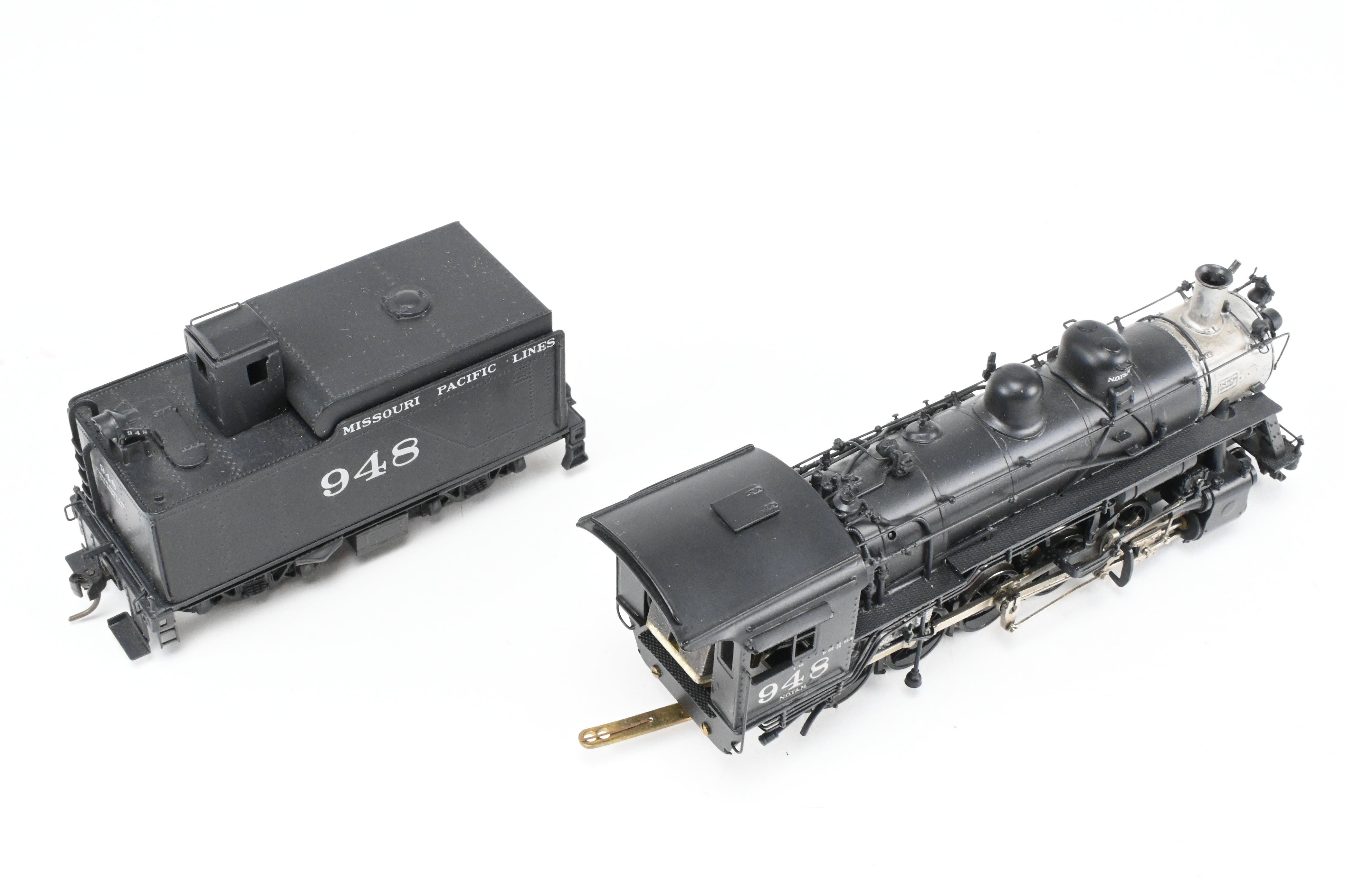 HO Scale Brass PFM - United Model Train - Missouri Pacific 2-10-0 Locomotive Custom Modified and Professionally Painted by Joe G. Collias as No. 948