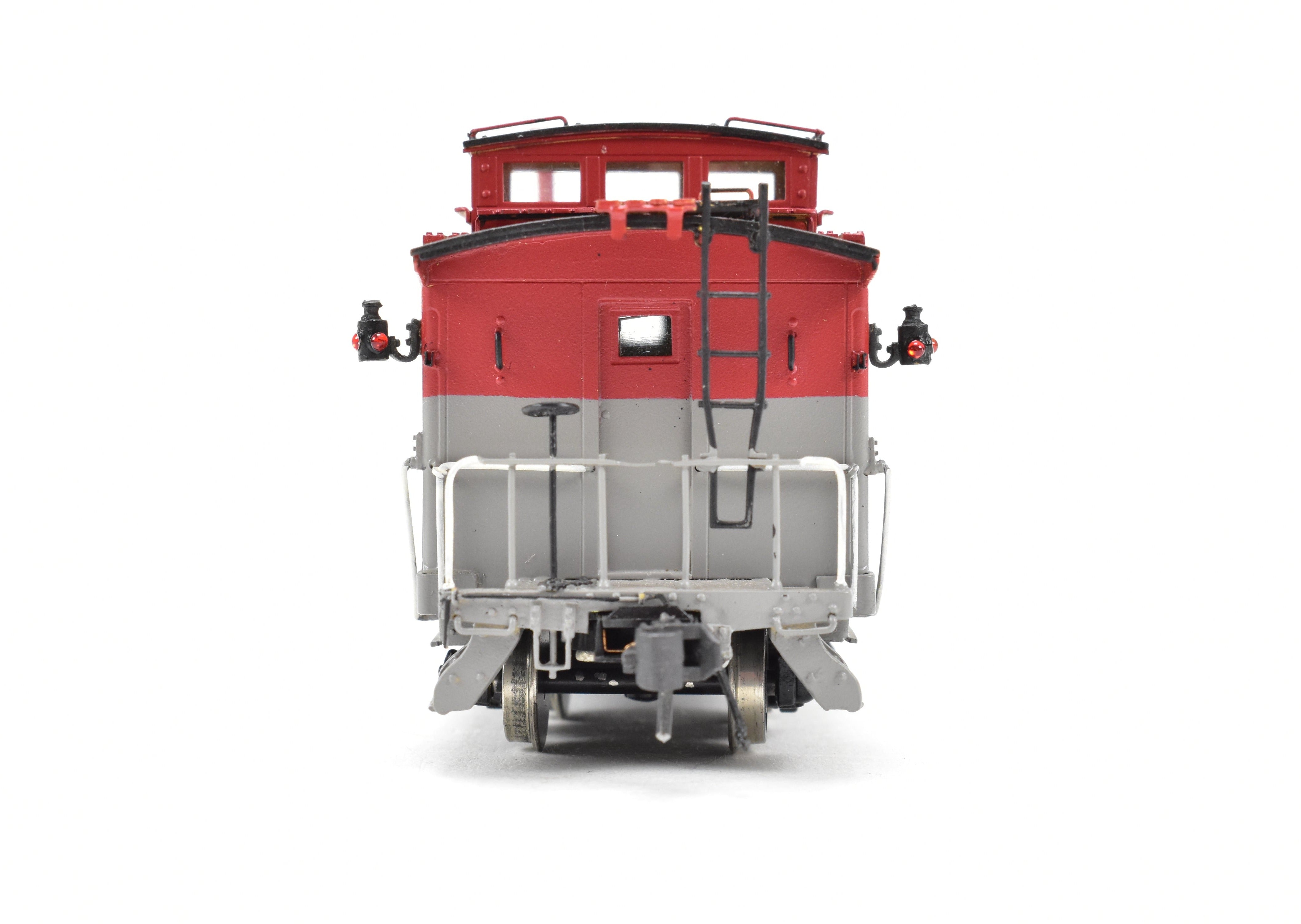 HO Scale Brass NYC - New York Central Pacemaker Plywood Caboose Model by Overland Models, Inc. (OMI), Custom Painted OMI No. 20132