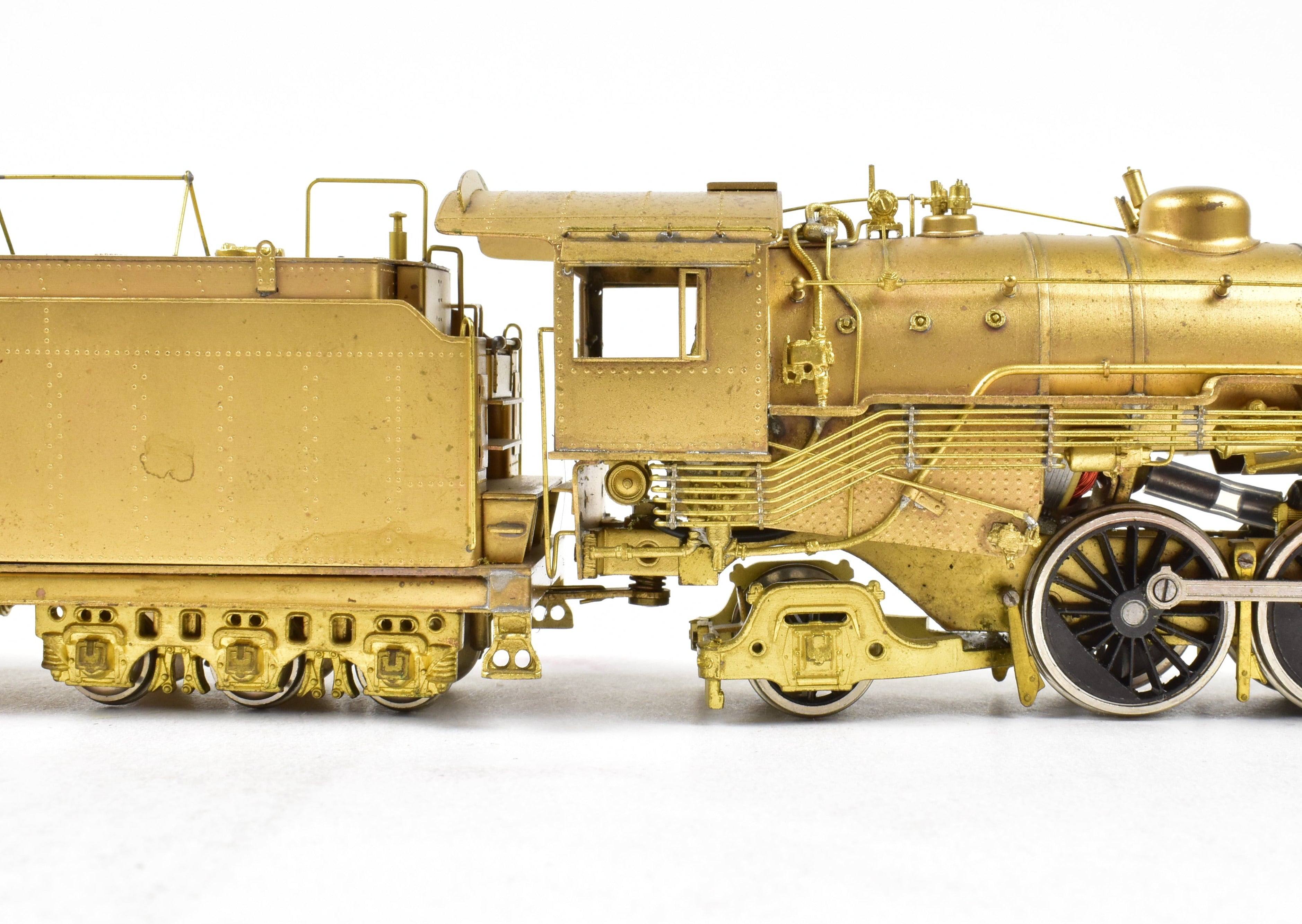 HO Scale Brass Hallmark Models Missouri Kansas Texas 4-6-2 H-3A Pacific Steam Locomotive Model