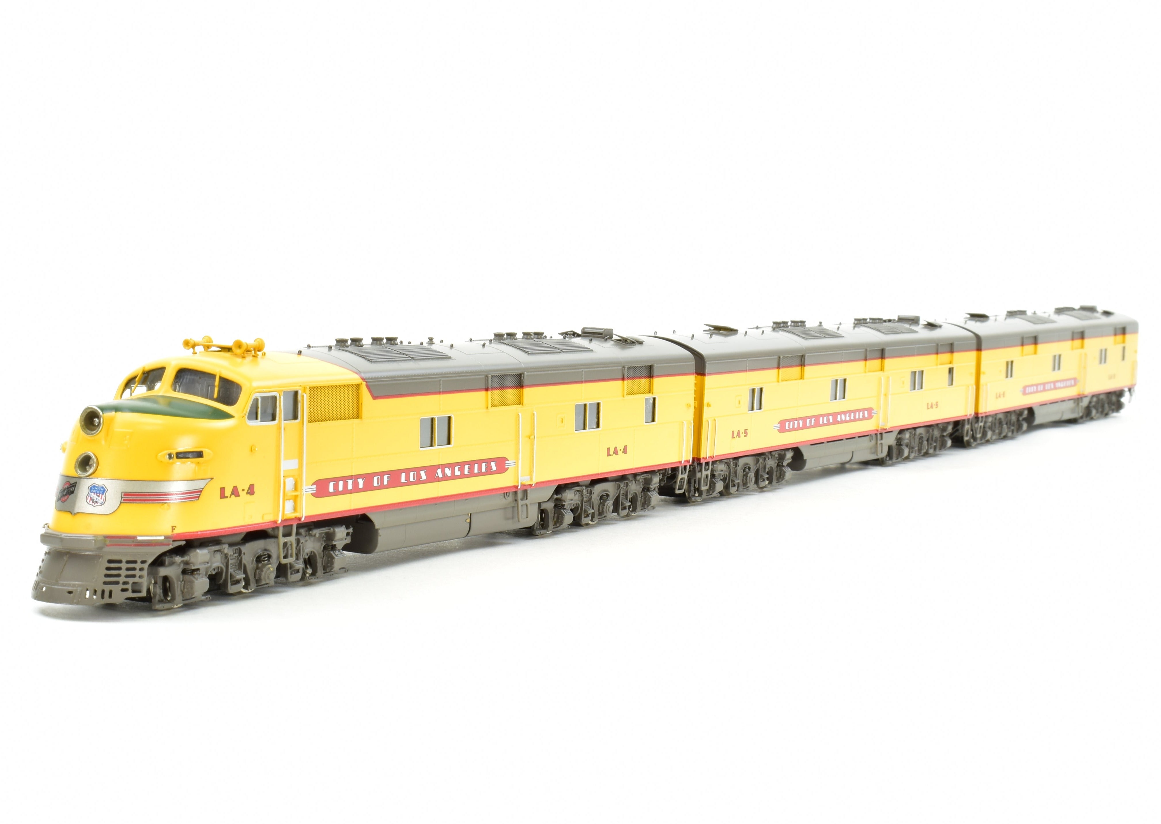 HO Scale Brass Locomotive CON CIL - Challenger Imports UP - Union Pacific COLA - City of Los Angeles EMD E6 A/B/B Set Freight Passenger Model Train